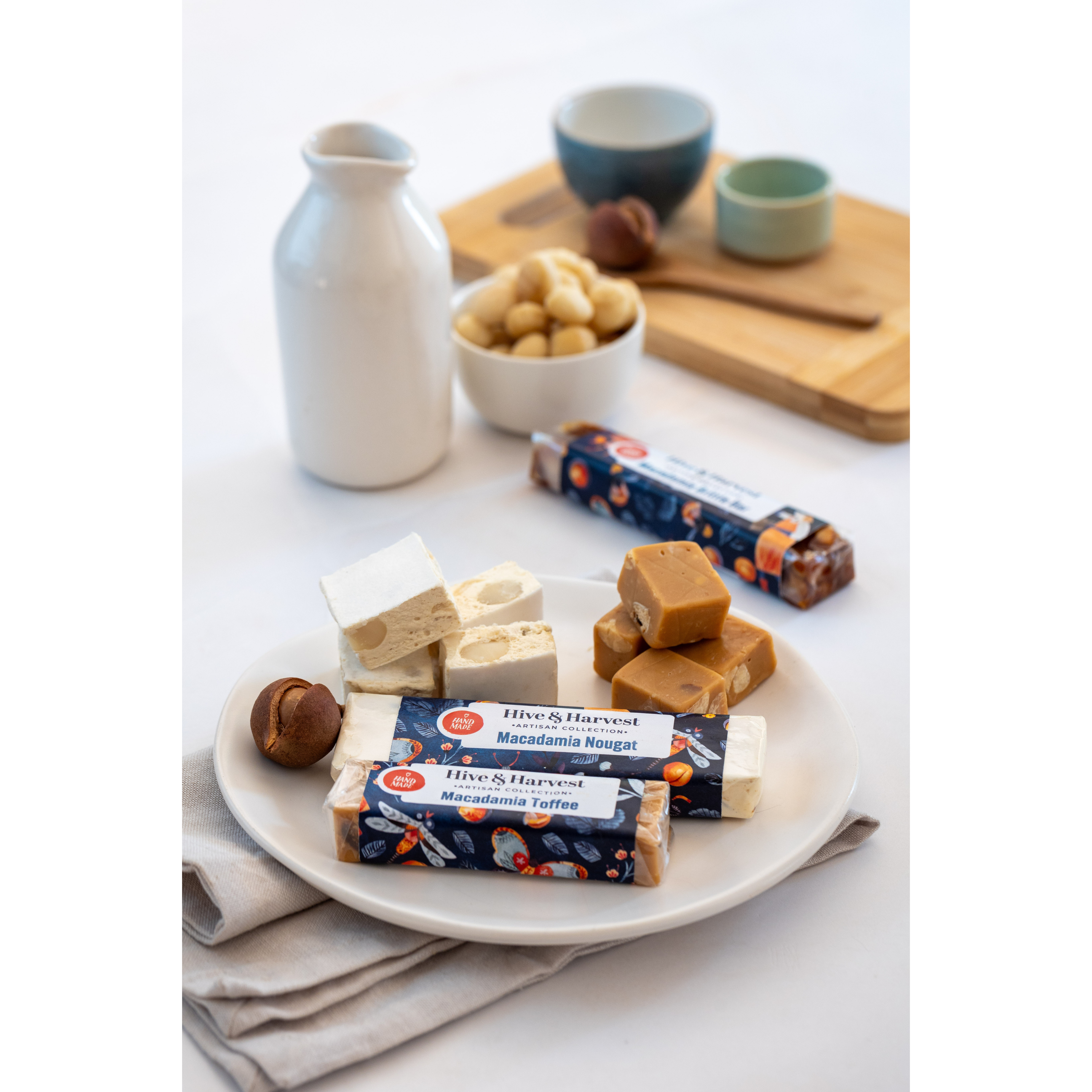Handed Crafted Macadamia Toffee Bar