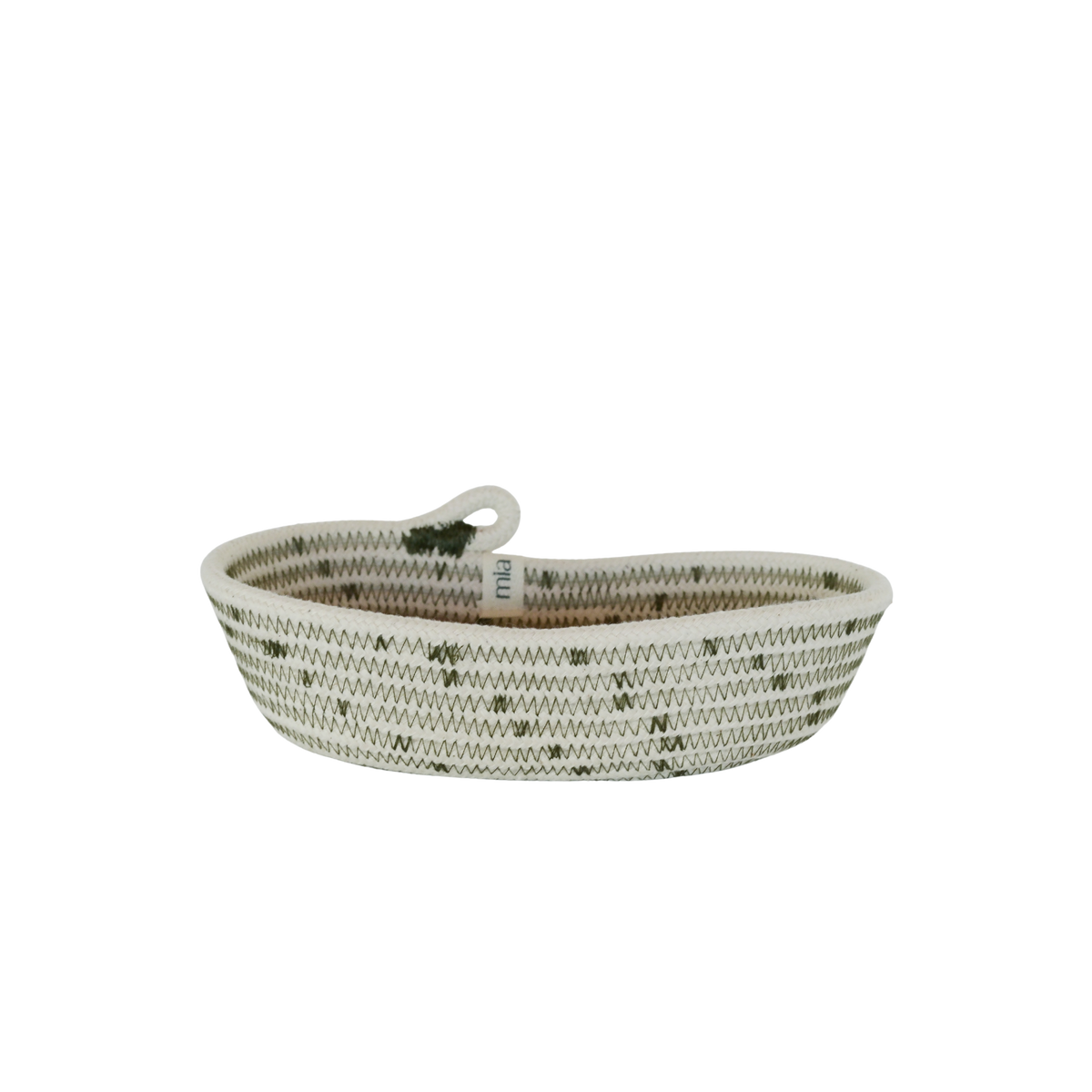 Cotton Woven Petite Oval Basket(XXS)