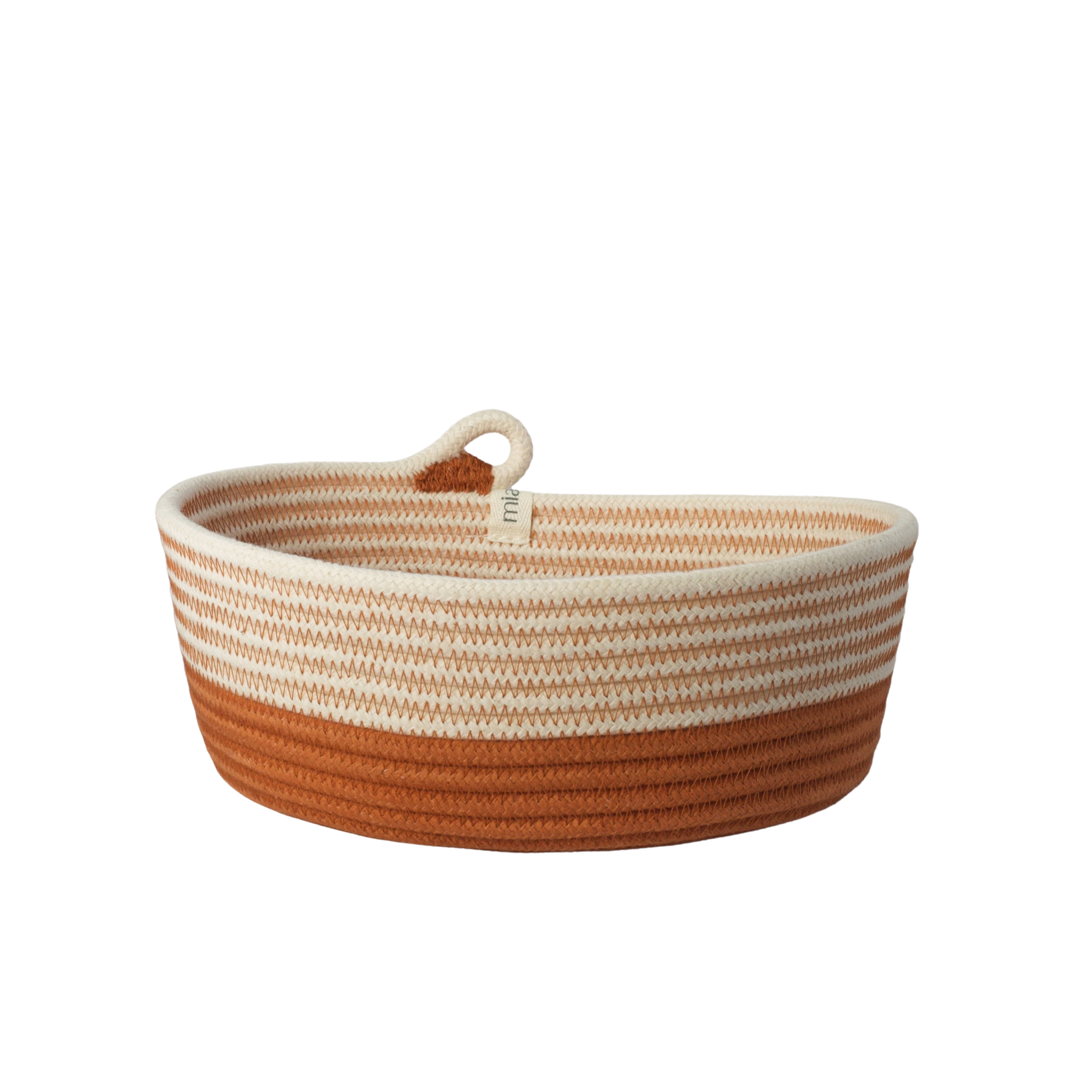 Cotton Woven Essentials Oval Basket (XS)