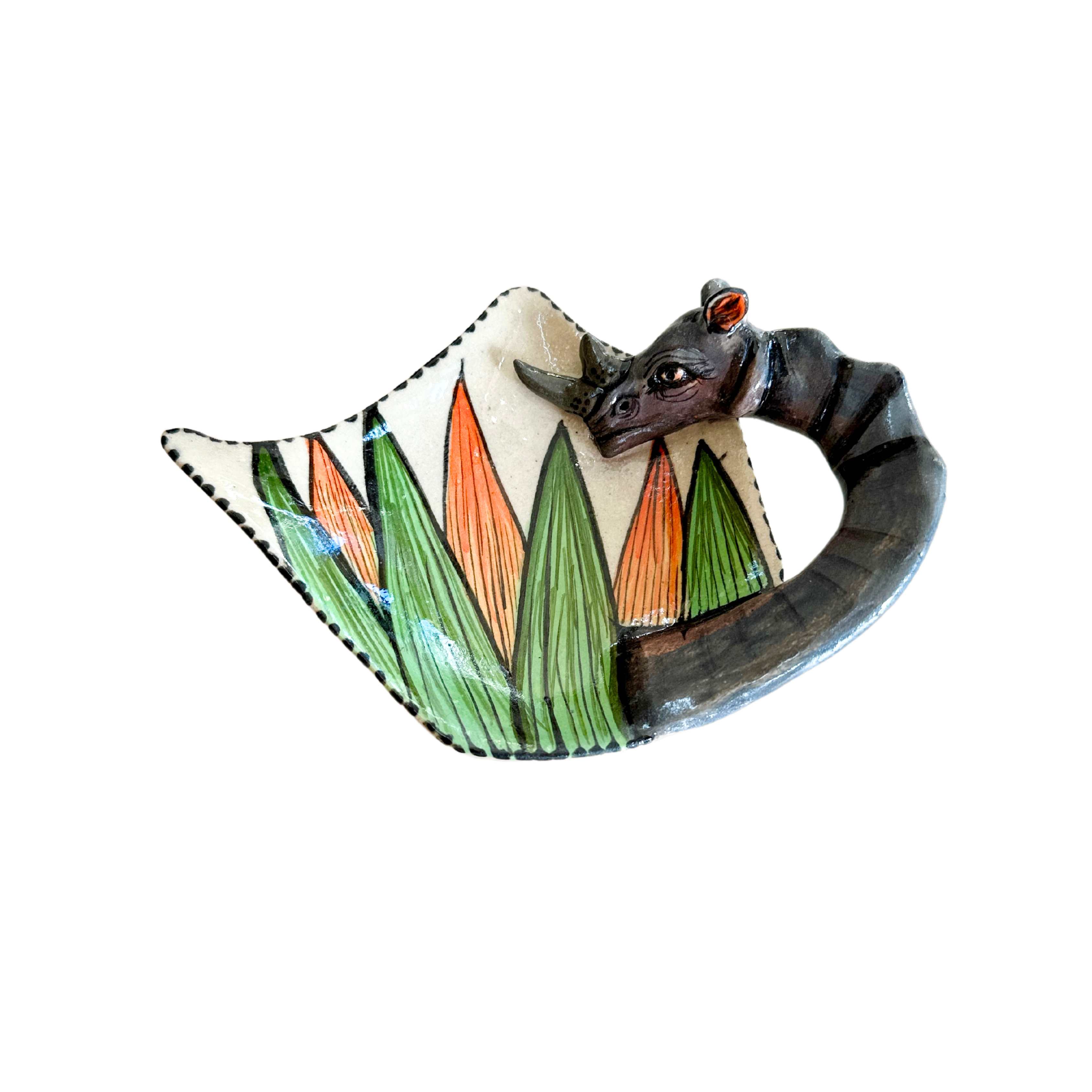 Ceramic Animal Teabag Holder