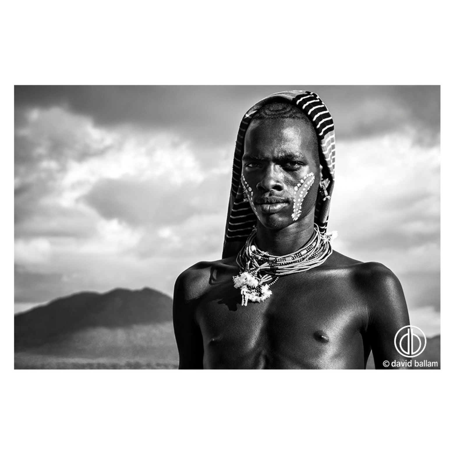 David Ballam Rolled Canvas Prints - Ethiopia's Omo Tribe (120cm x 80cm)