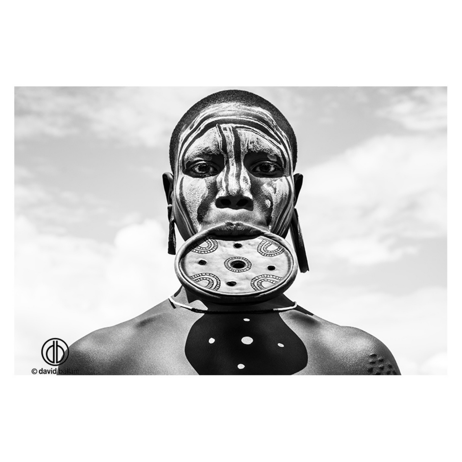 David Ballam Rolled Canvas Prints - Ethiopia's Omo Tribe (120cm x 80cm)