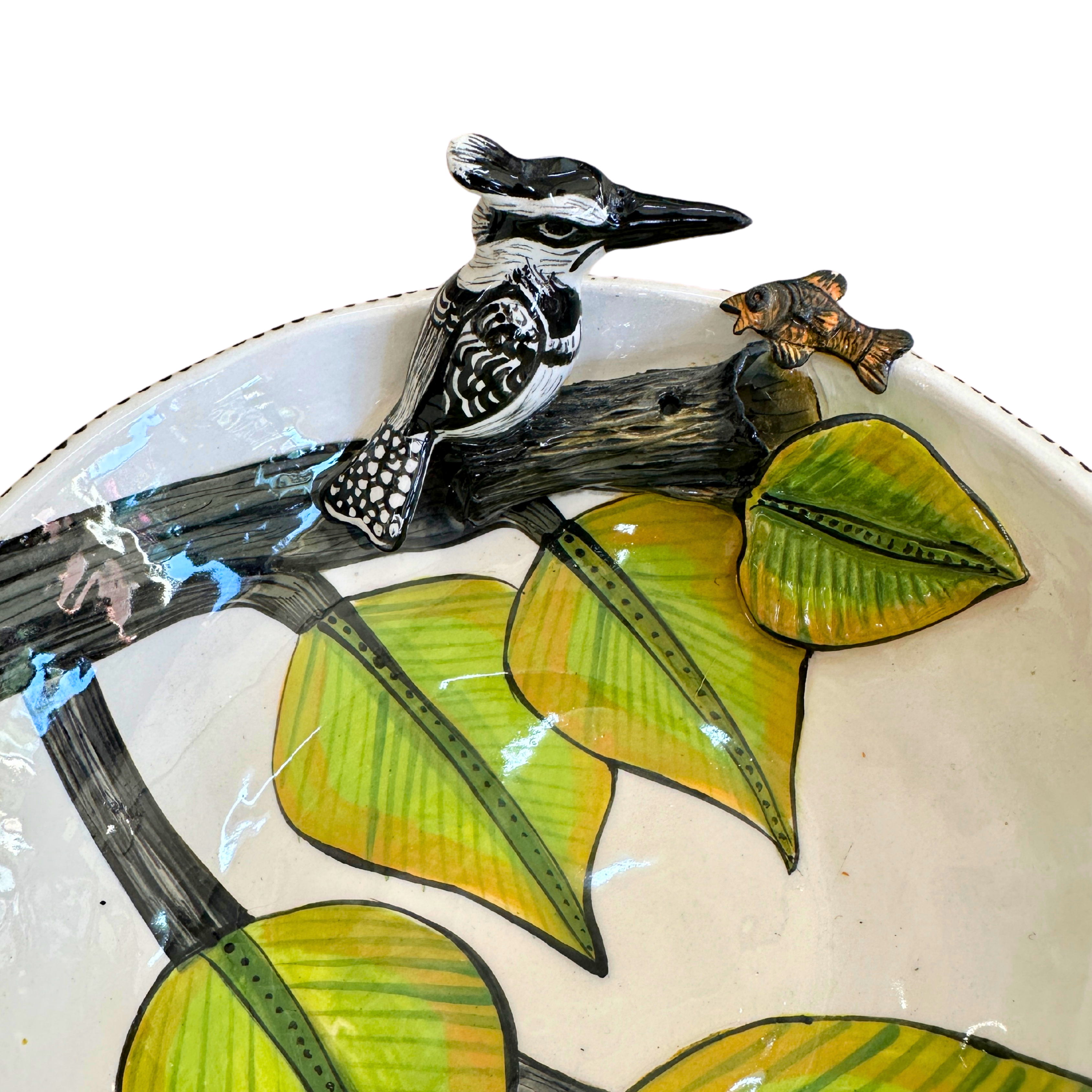 3D Animated Ceramic Bird Bowl