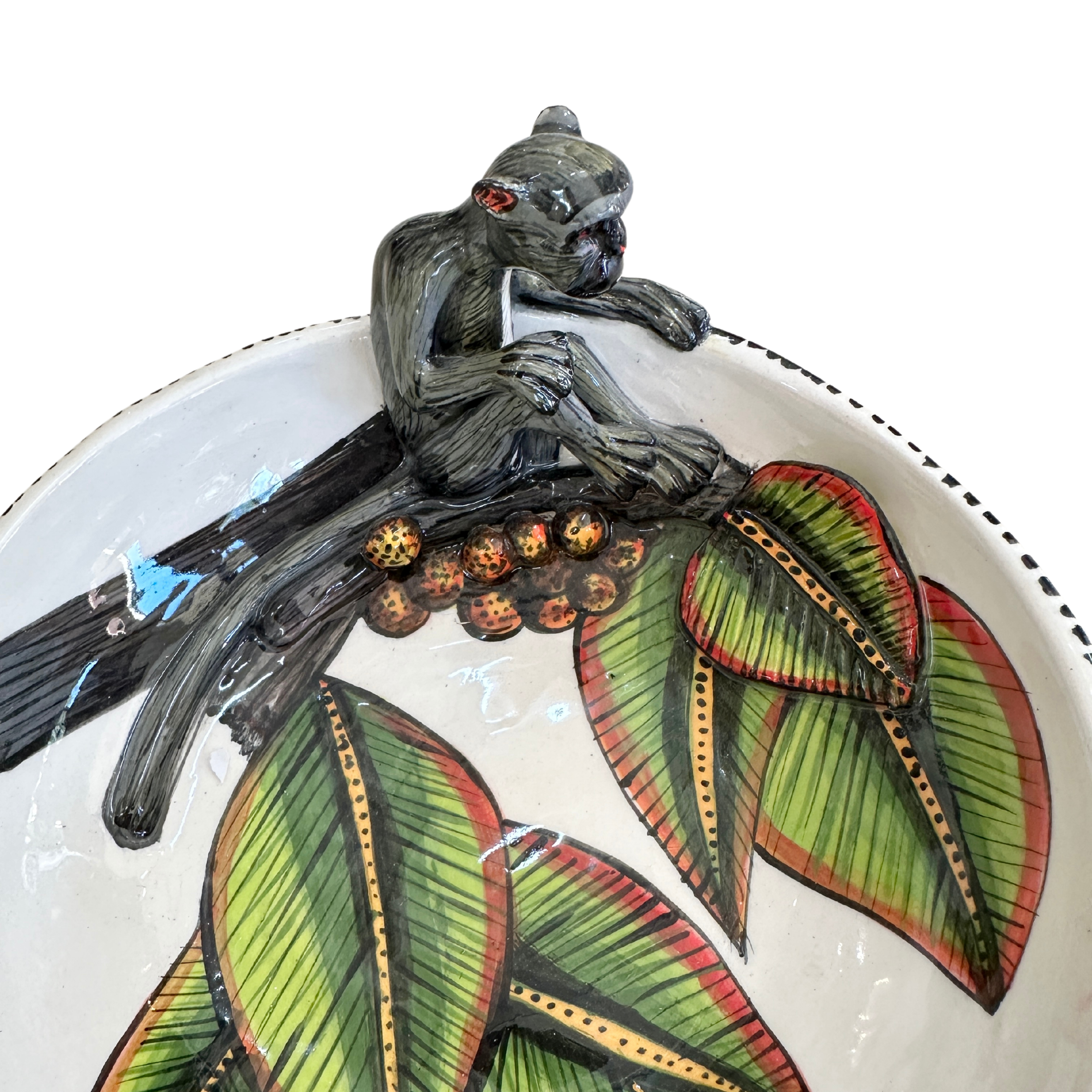 3D Animated Ceramic Monkey Bowl