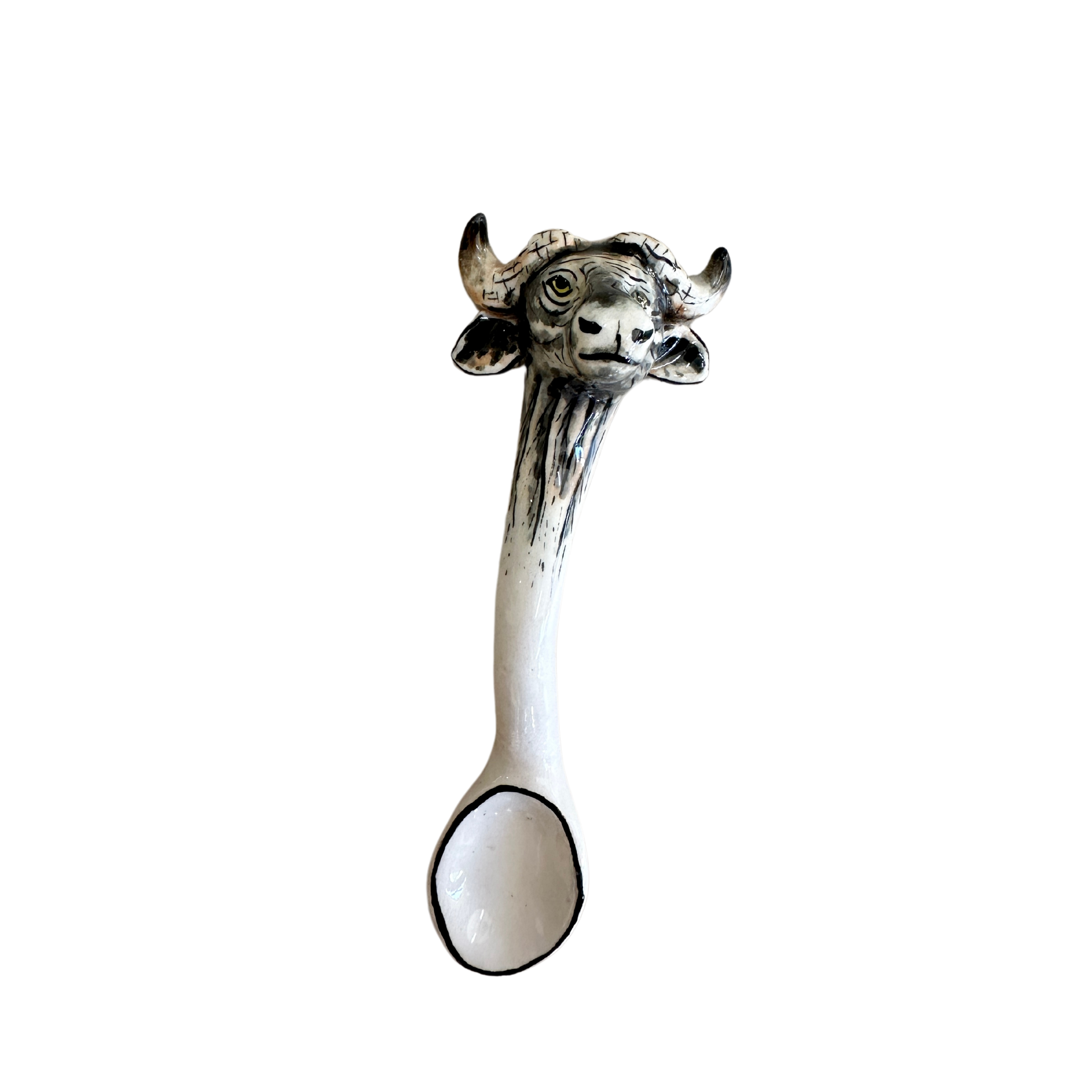 Ceramic Wild Animal Spoons