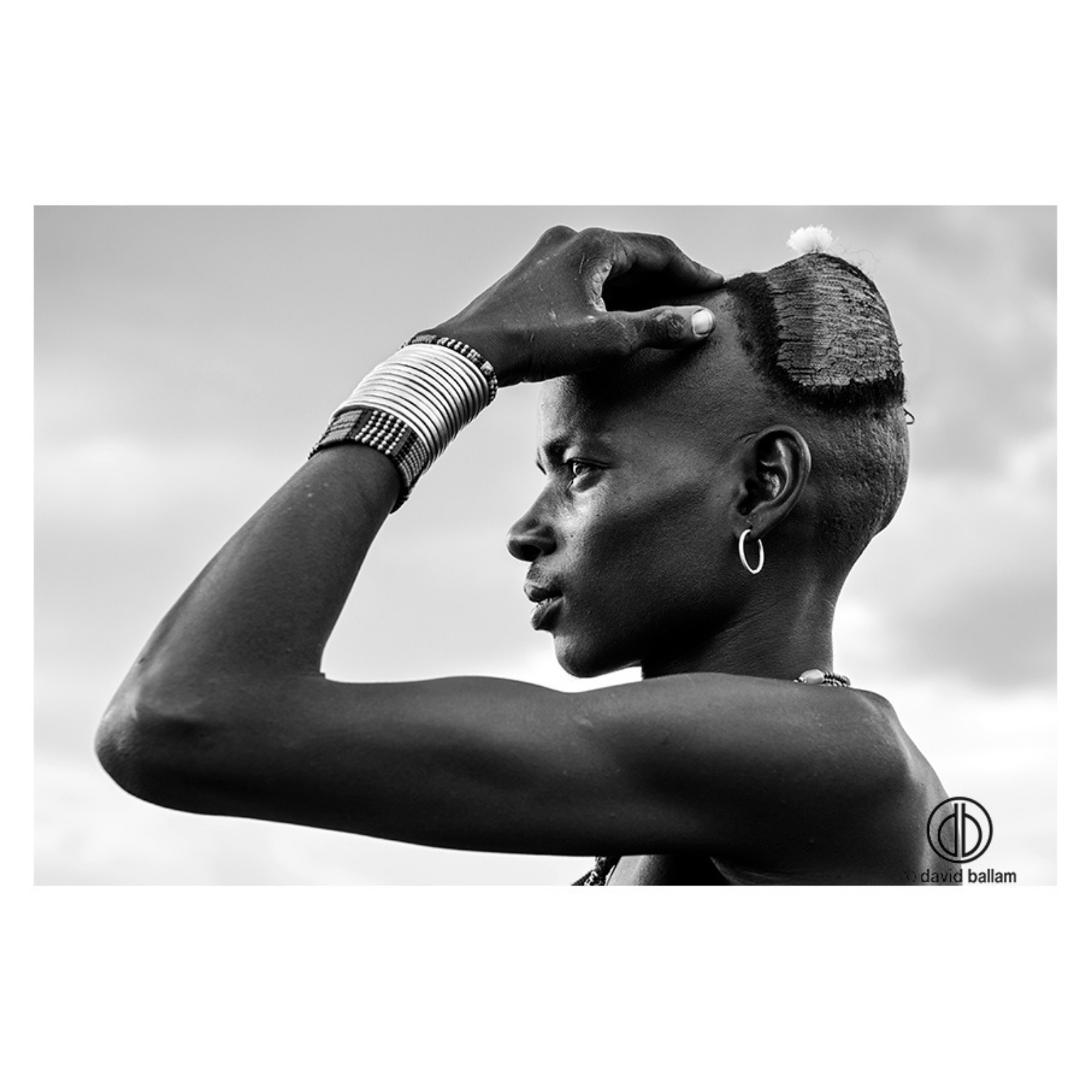 David Ballam Rolled Canvas Prints - Ethiopia's Omo Tribe (120cm x 80cm)