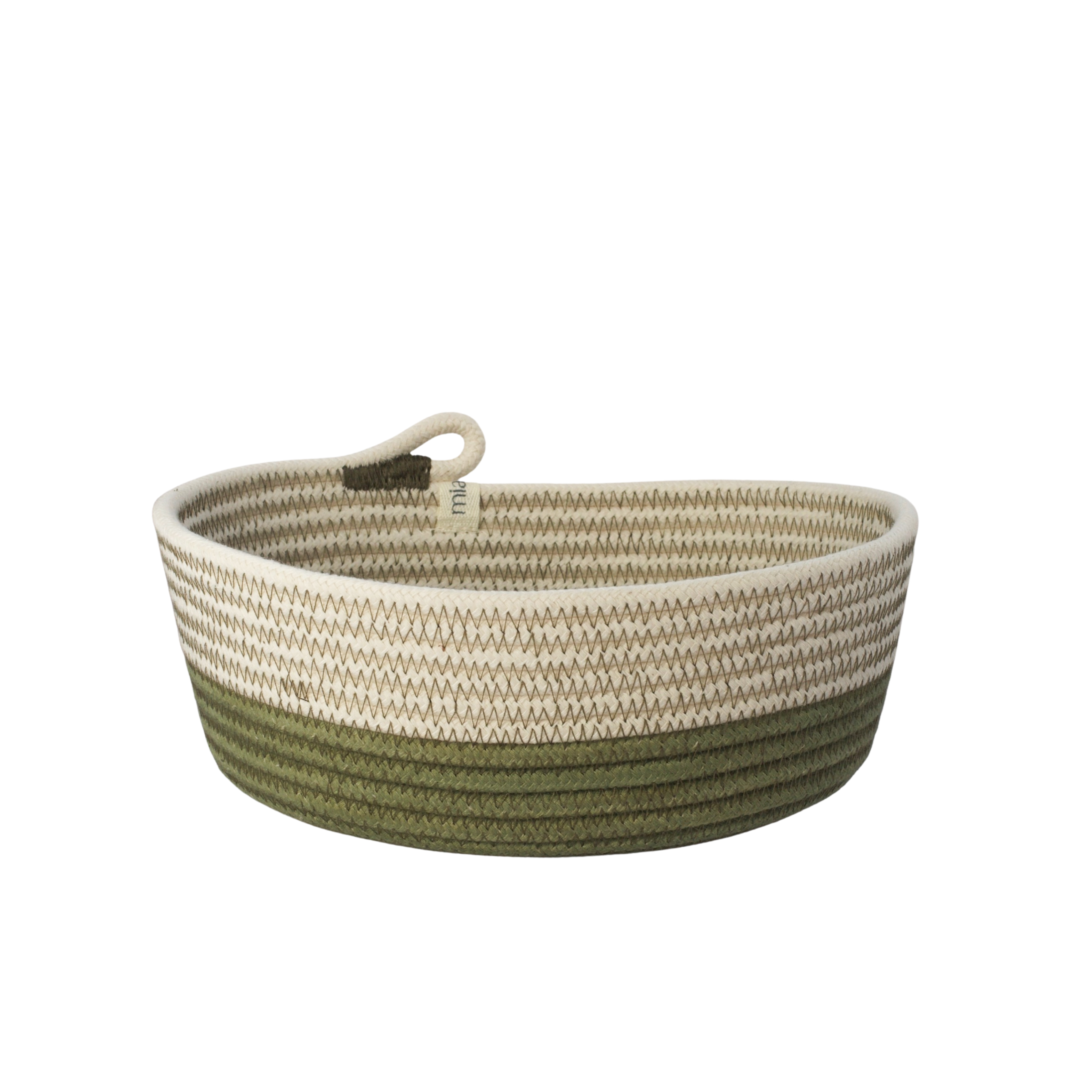 Cotton Woven Essentials Oval Basket (XS)