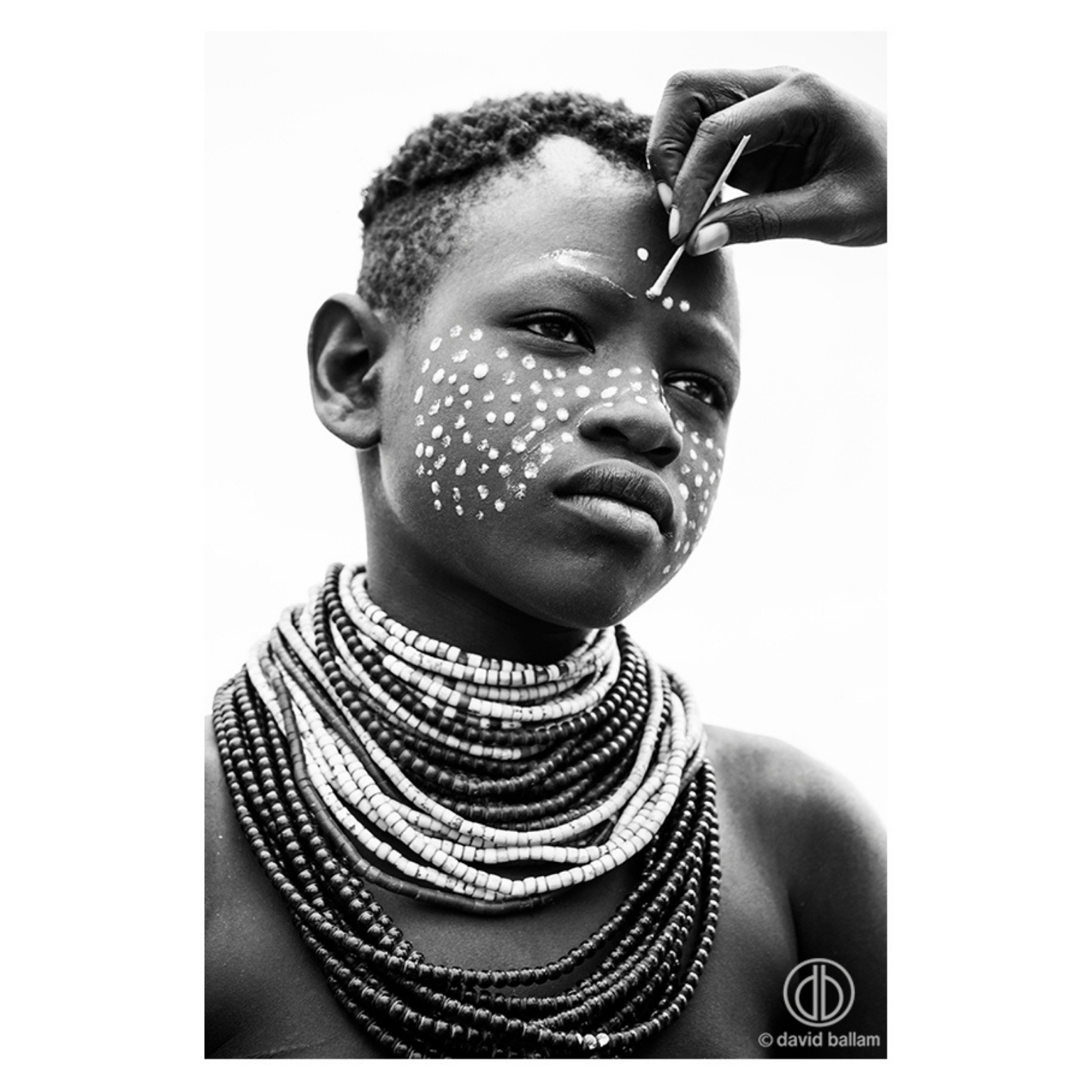 David Ballam Rolled Canvas Prints - Ethiopia's Omo Tribe (120cm x 80cm)