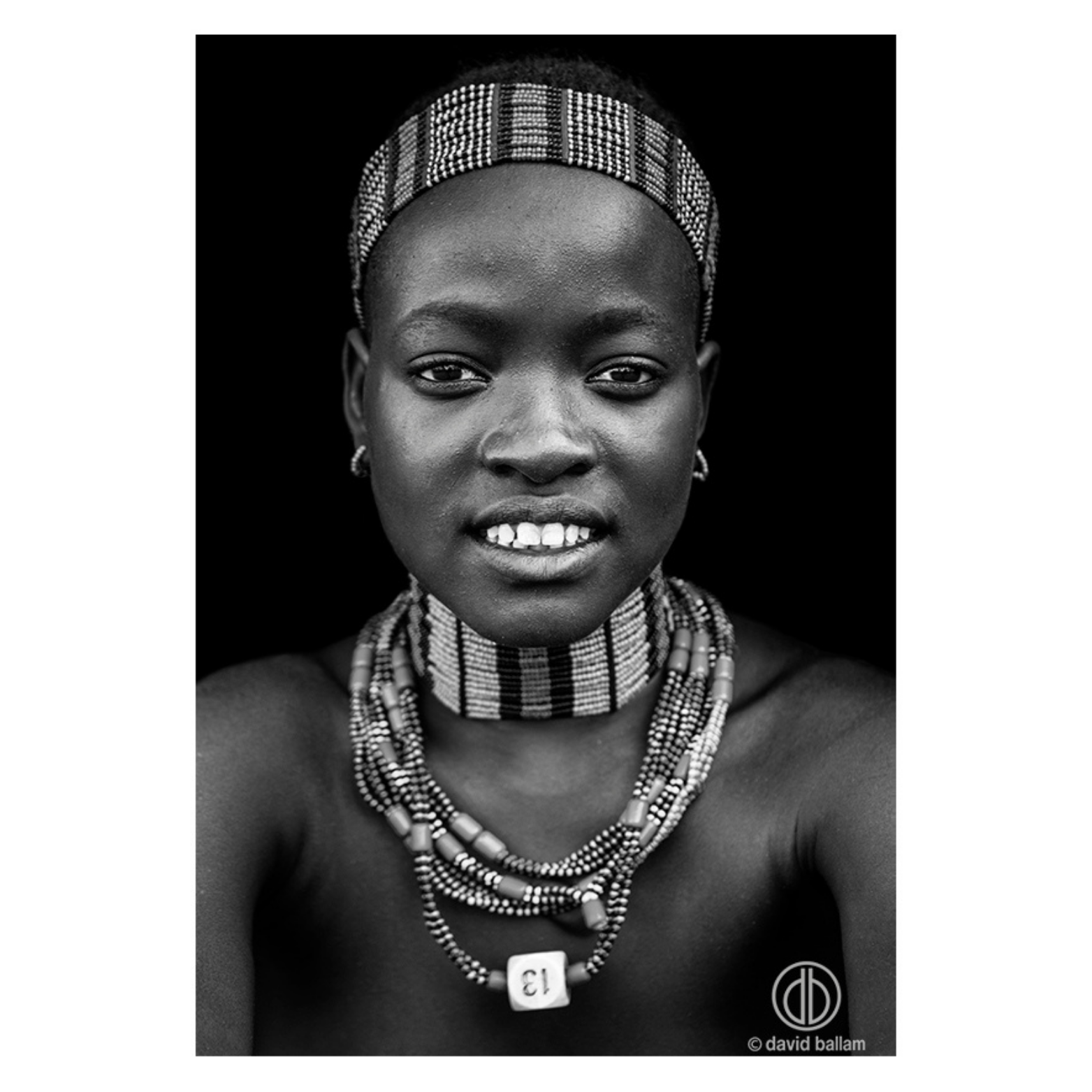 David Ballam Rolled Canvas Prints - Ethiopia's Omo Tribe (120cm x 80cm)