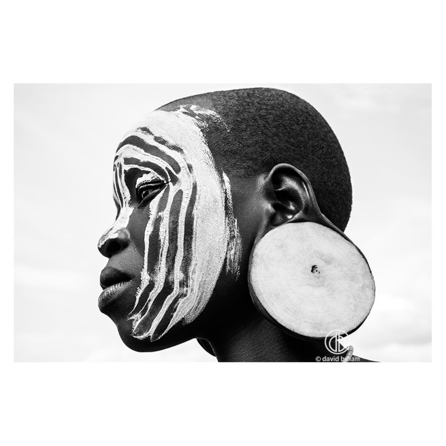 David Ballam Rolled Canvas Prints - Ethiopia's Omo Tribe (120cm x 80cm)