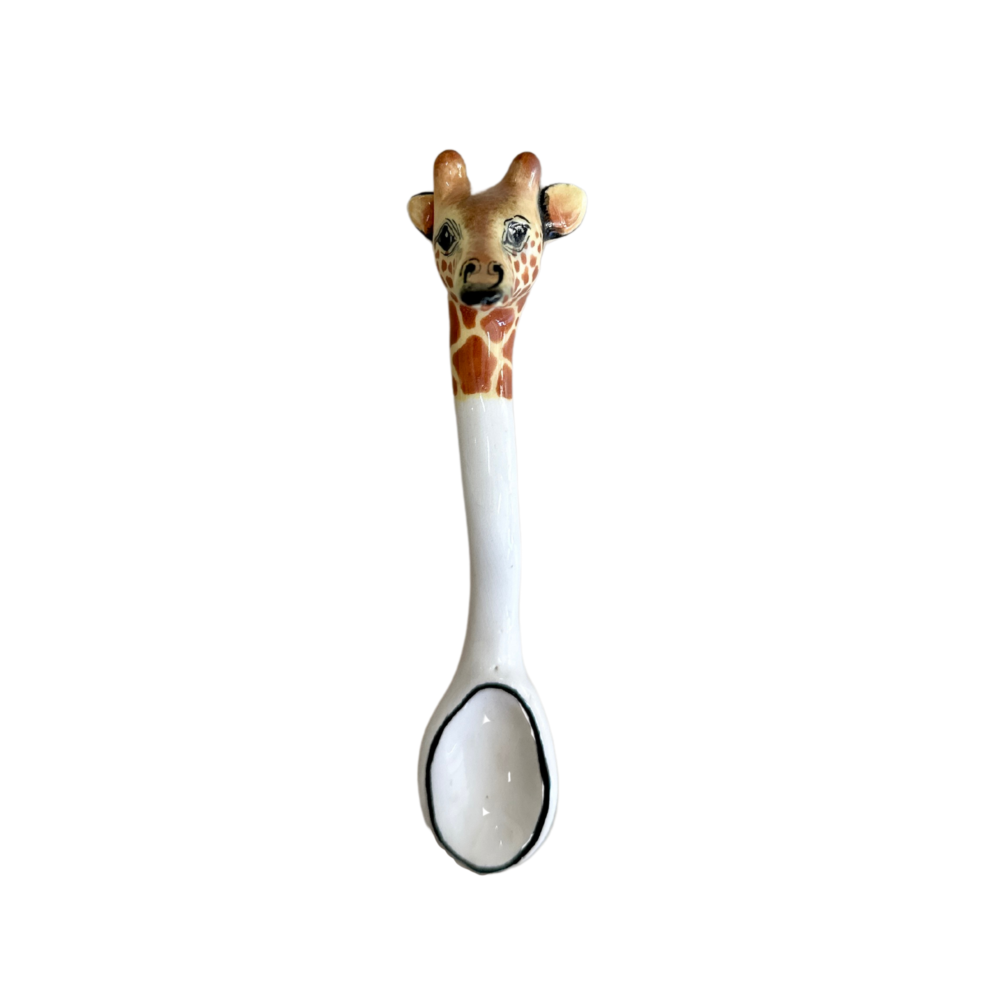 Ceramic Wild Animal Spoons
