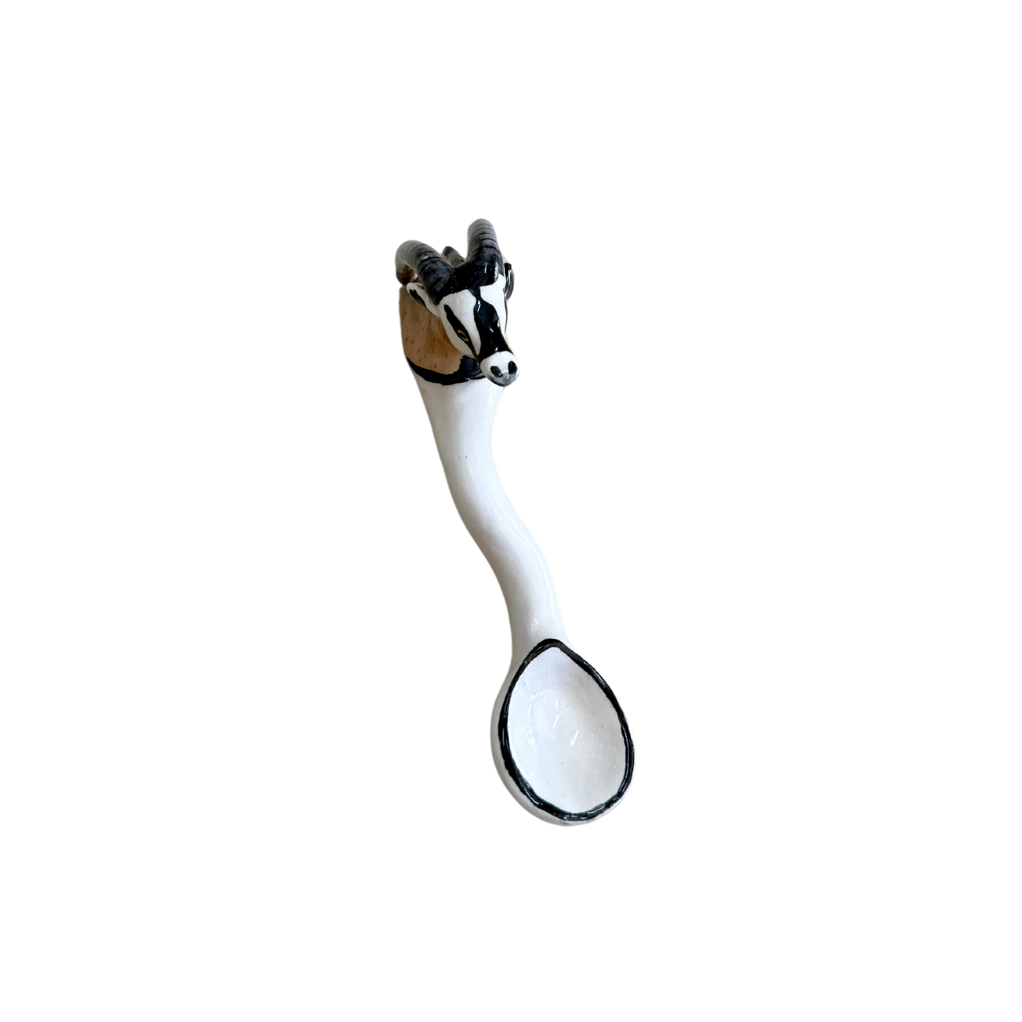 Ceramic Wild Animal Spoons