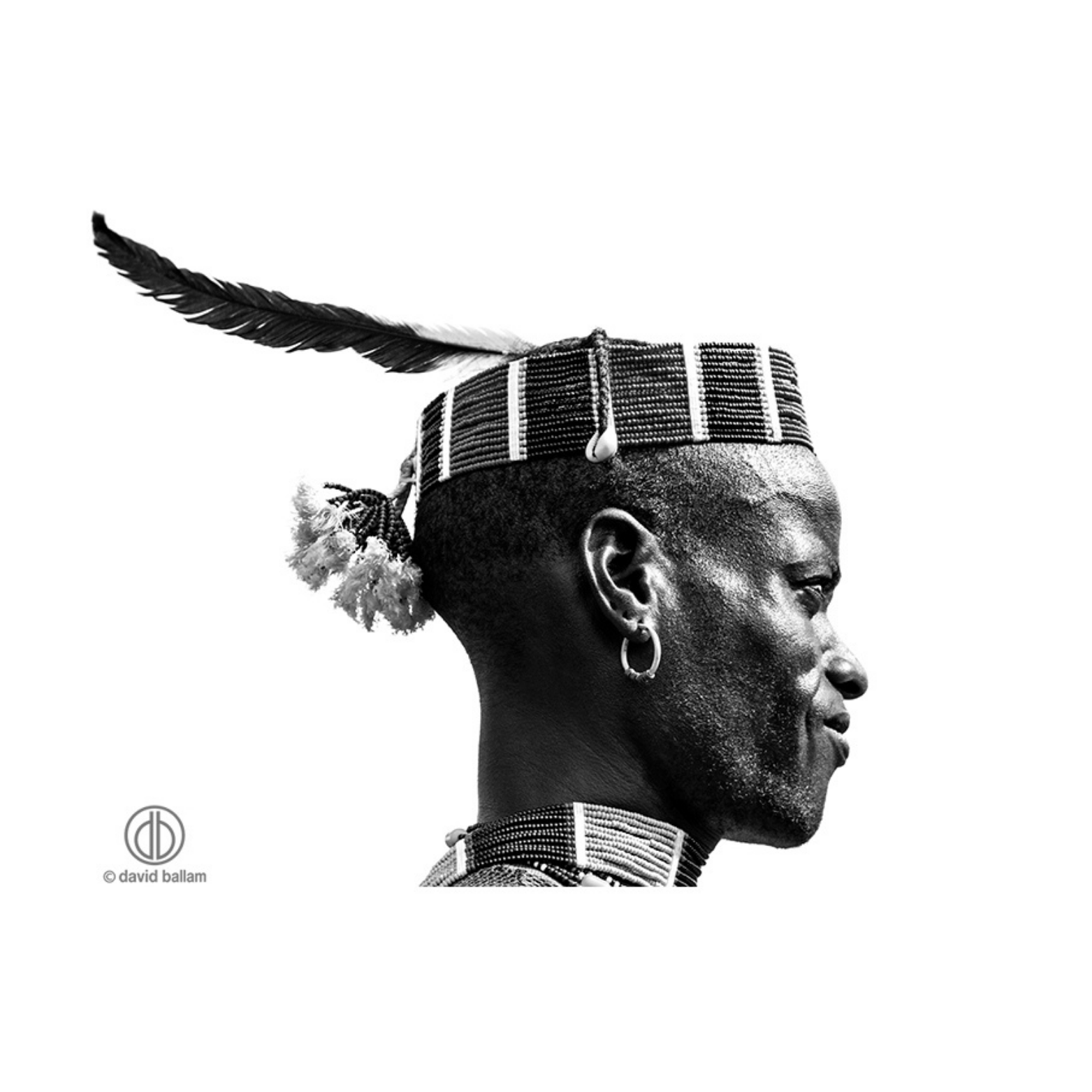 David Ballam Rolled Canvas Prints - Ethiopia's Omo Tribe (120cm x 80cm)