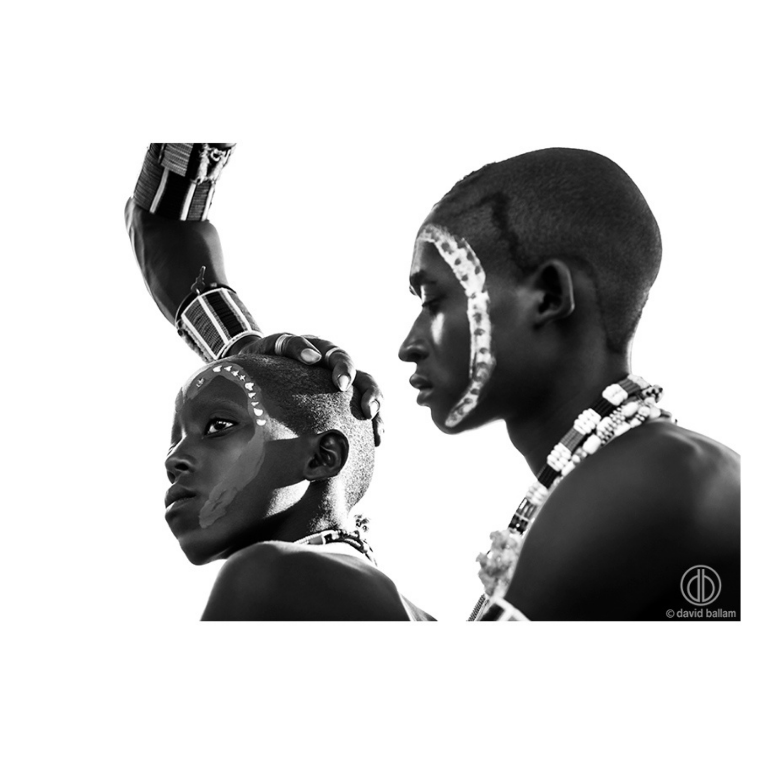 David Ballam Rolled Canvas Prints - Ethiopia's Omo Tribe (120cm x 80cm)