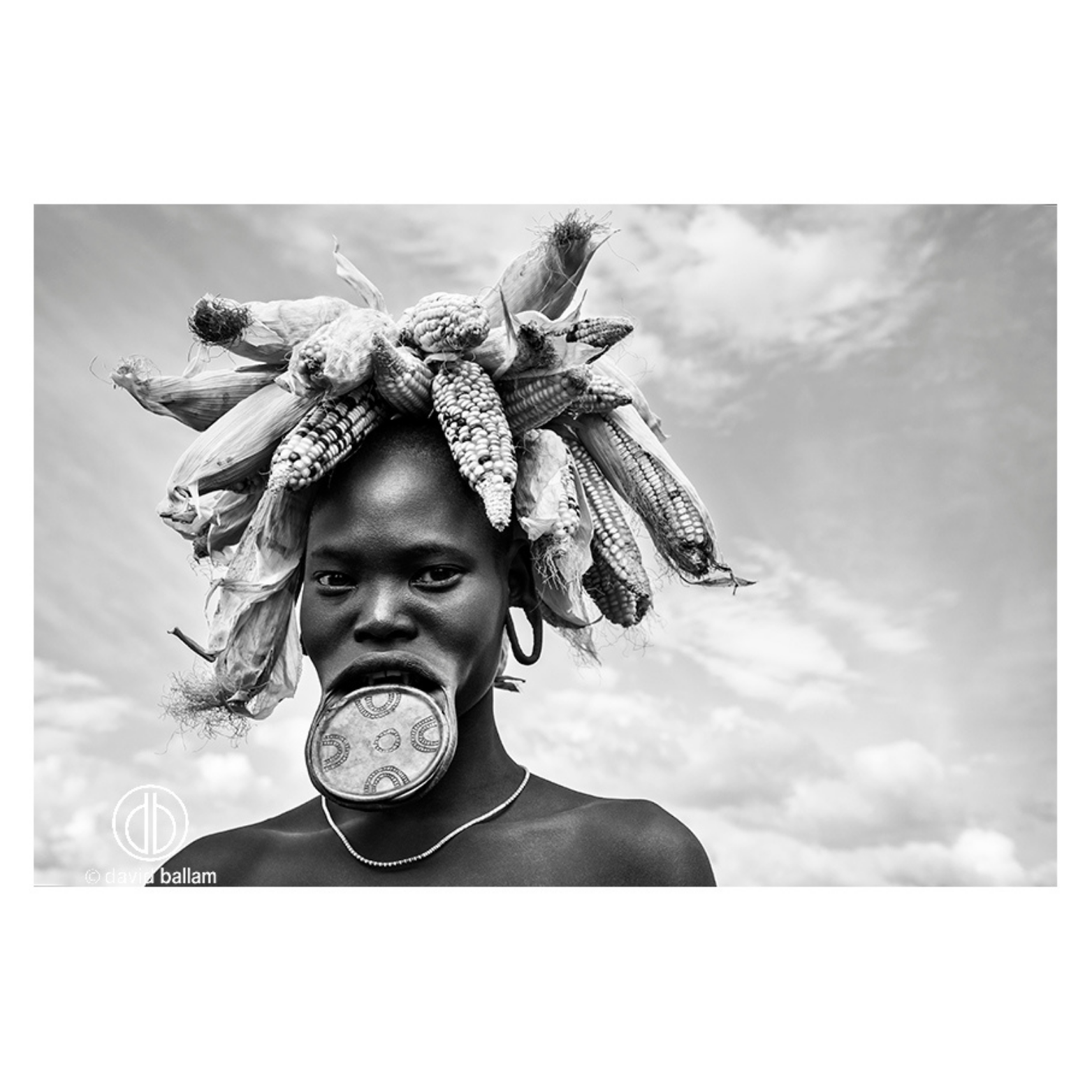 David Ballam Rolled Canvas Prints - Ethiopia's Omo Tribe (120cm x 80cm)