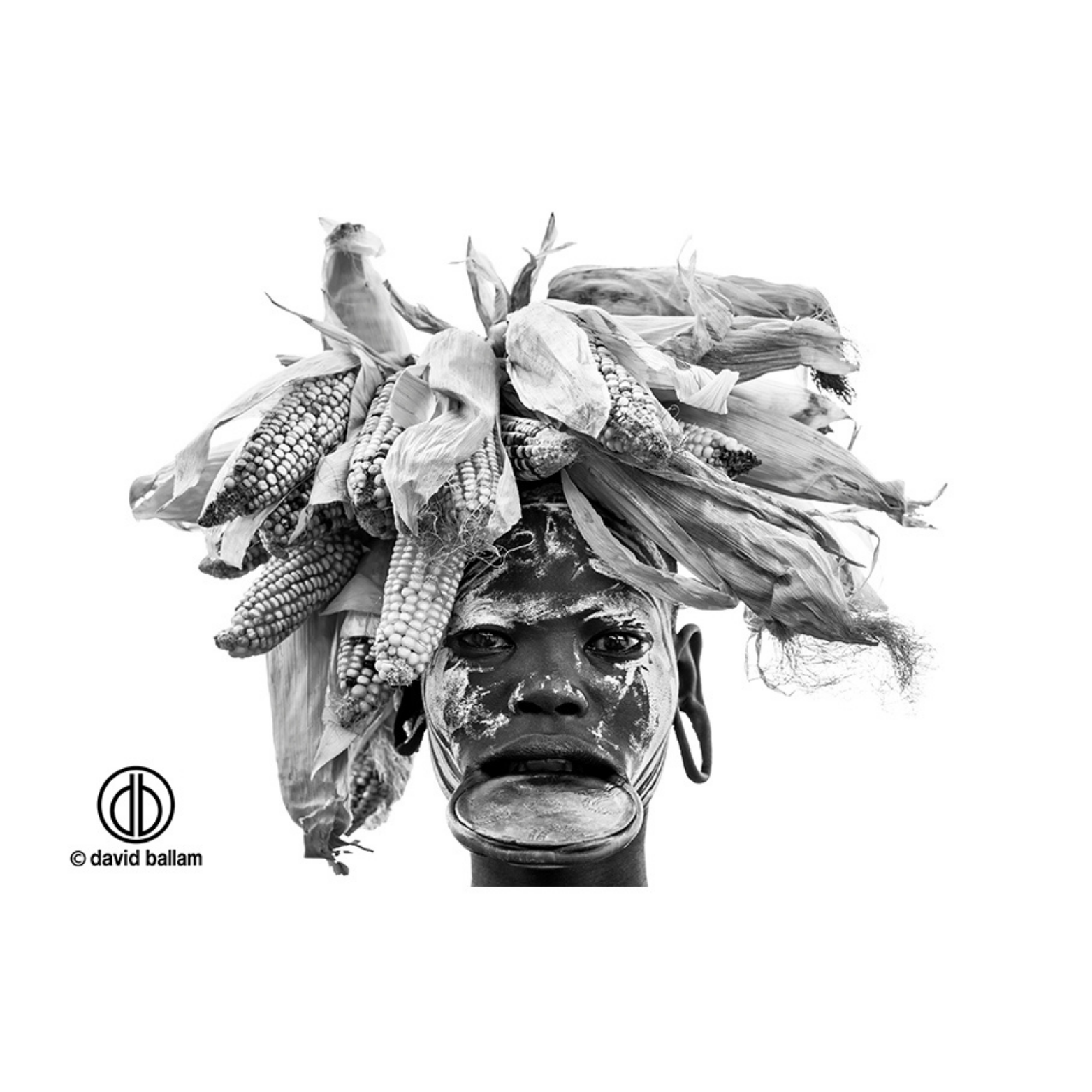 David Ballam Rolled Canvas Prints - Ethiopia's Omo Tribe (120cm x 80cm)