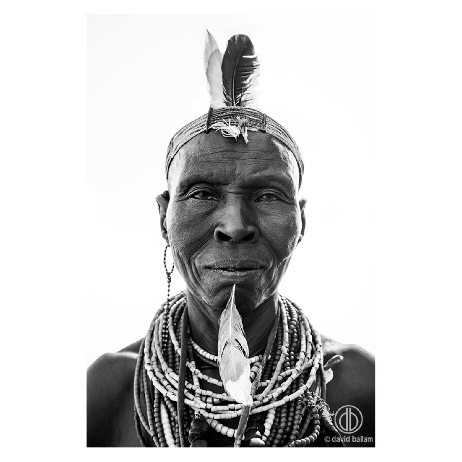 David Ballam Rolled Canvas Prints - Ethiopia's Omo Tribe (120cm x 80cm)