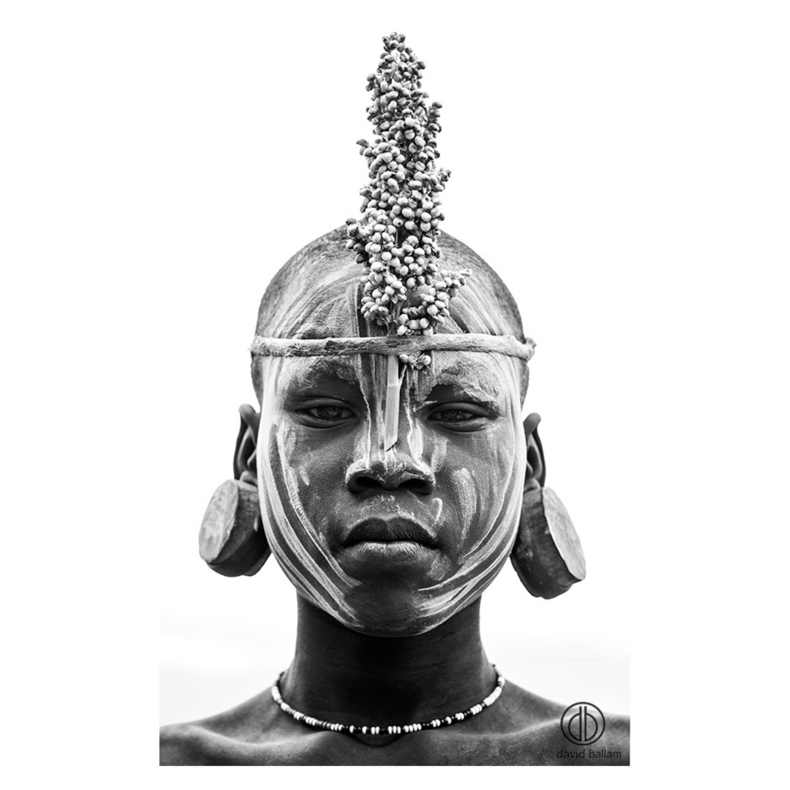David Ballam Rolled Canvas Prints - Ethiopia's Omo Tribe (120cm x 80cm)