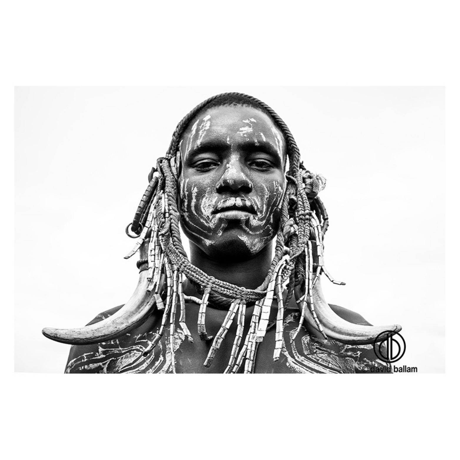 David Ballam Rolled Canvas Prints - Ethiopia's Omo Tribe (120cm x 80cm)