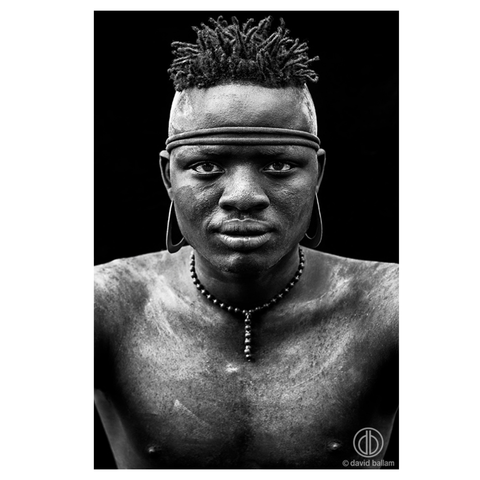 David Ballam Rolled Canvas Prints - Ethiopia's Omo Tribe (120cm x 80cm)