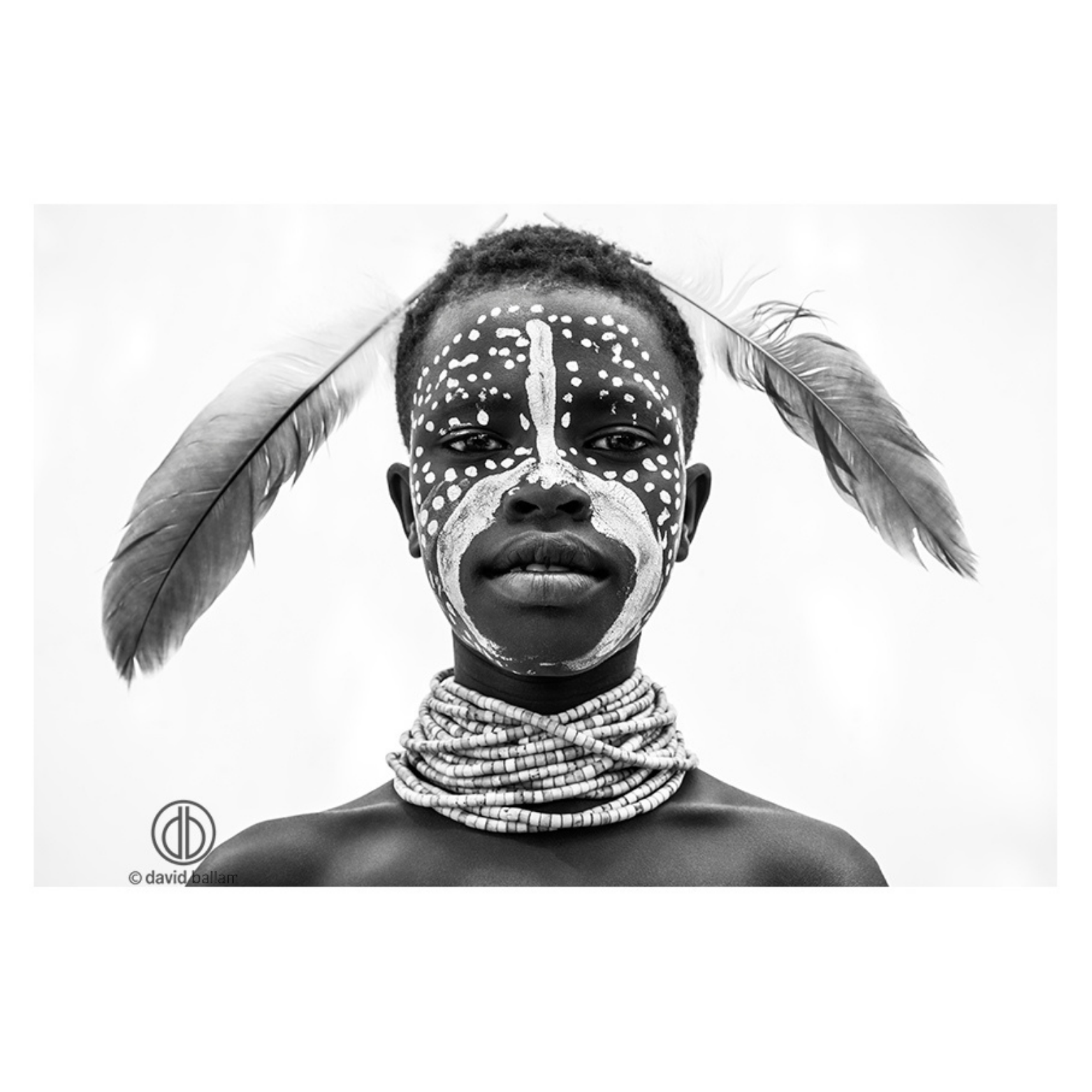 David Ballam Rolled Canvas Prints - Ethiopia's Omo Tribe (120cm x 80cm)