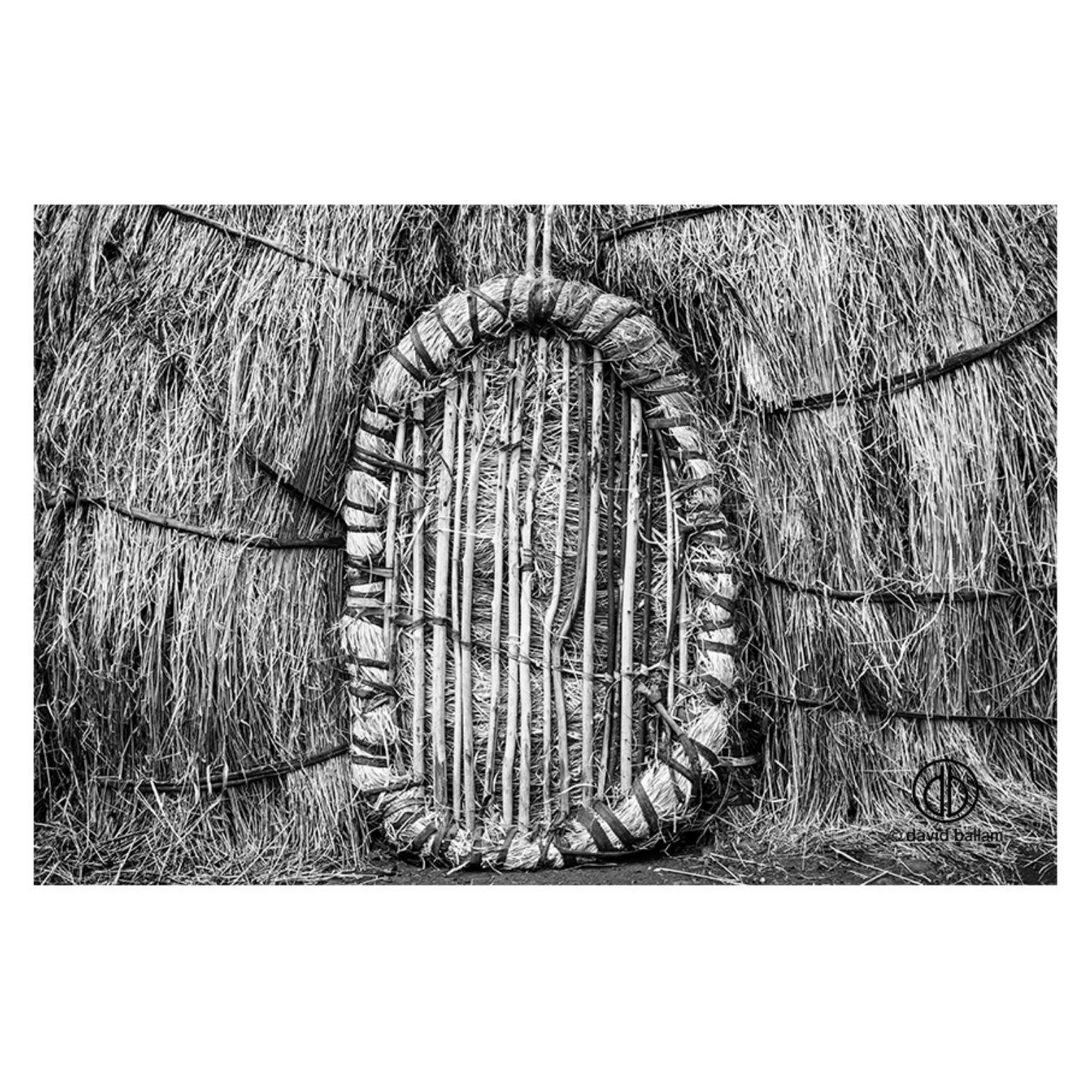 David Ballam Rolled Canvas Prints - Ethiopia's Omo Tribe (120cm x 80cm)