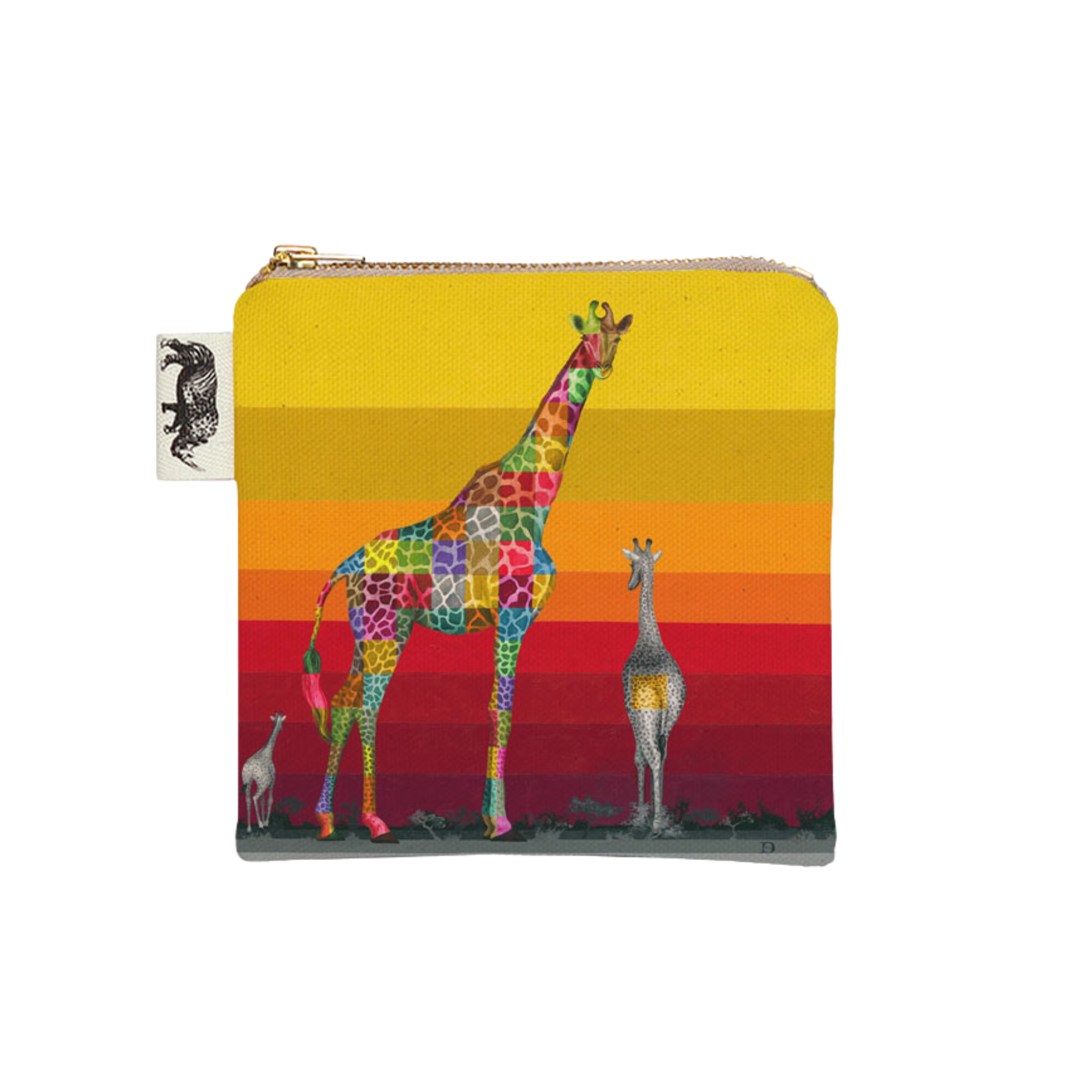 Colourful Giraffe Coin Purse