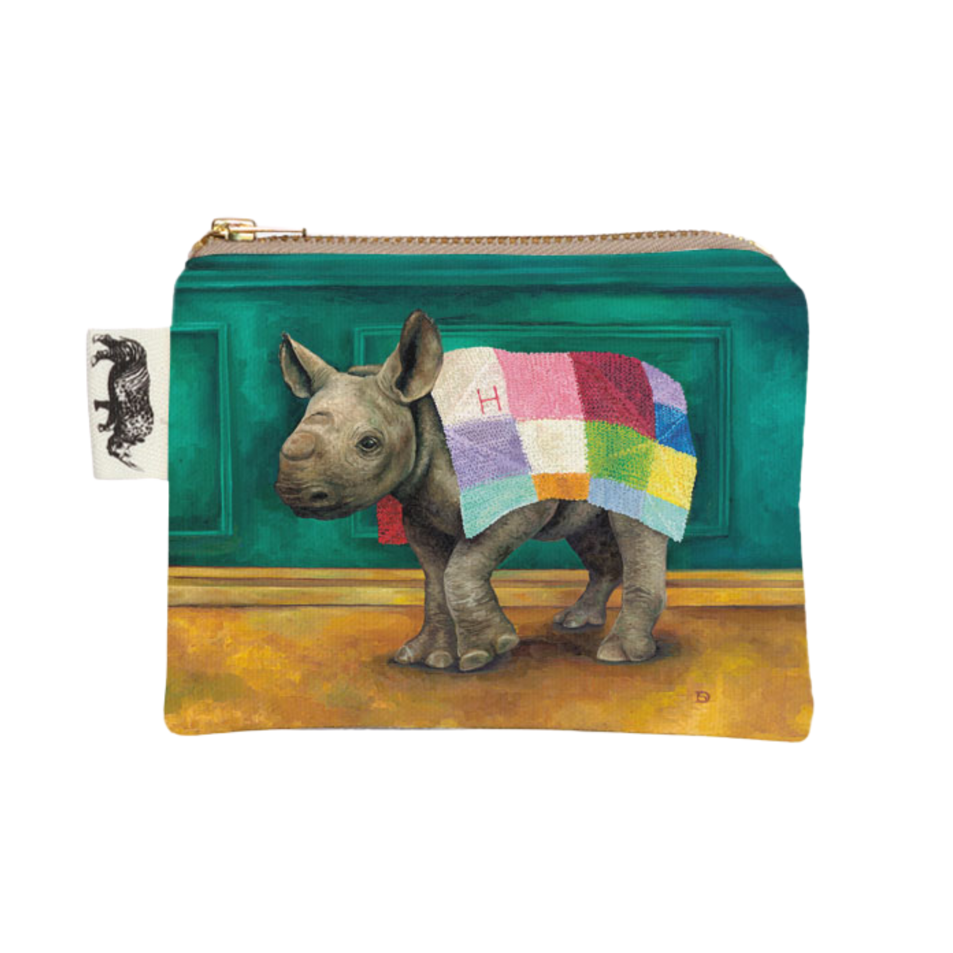 Baby Rhino Coin Purse
