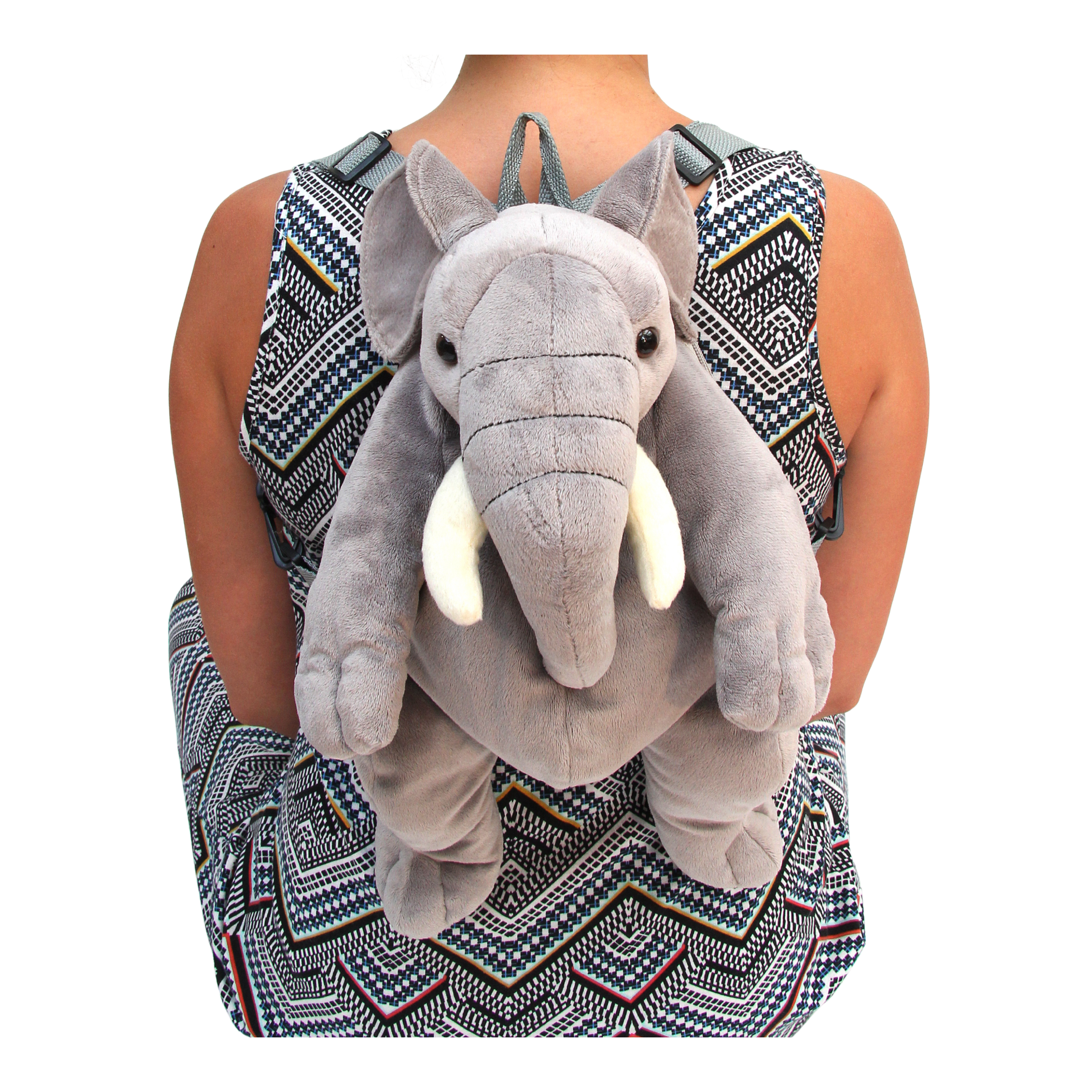 Animal Soft Toy Backpack (Elephant)