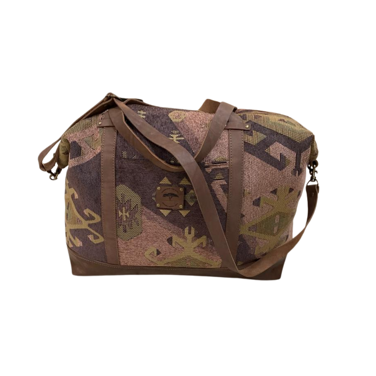 Large Handmade Duffle Bag
