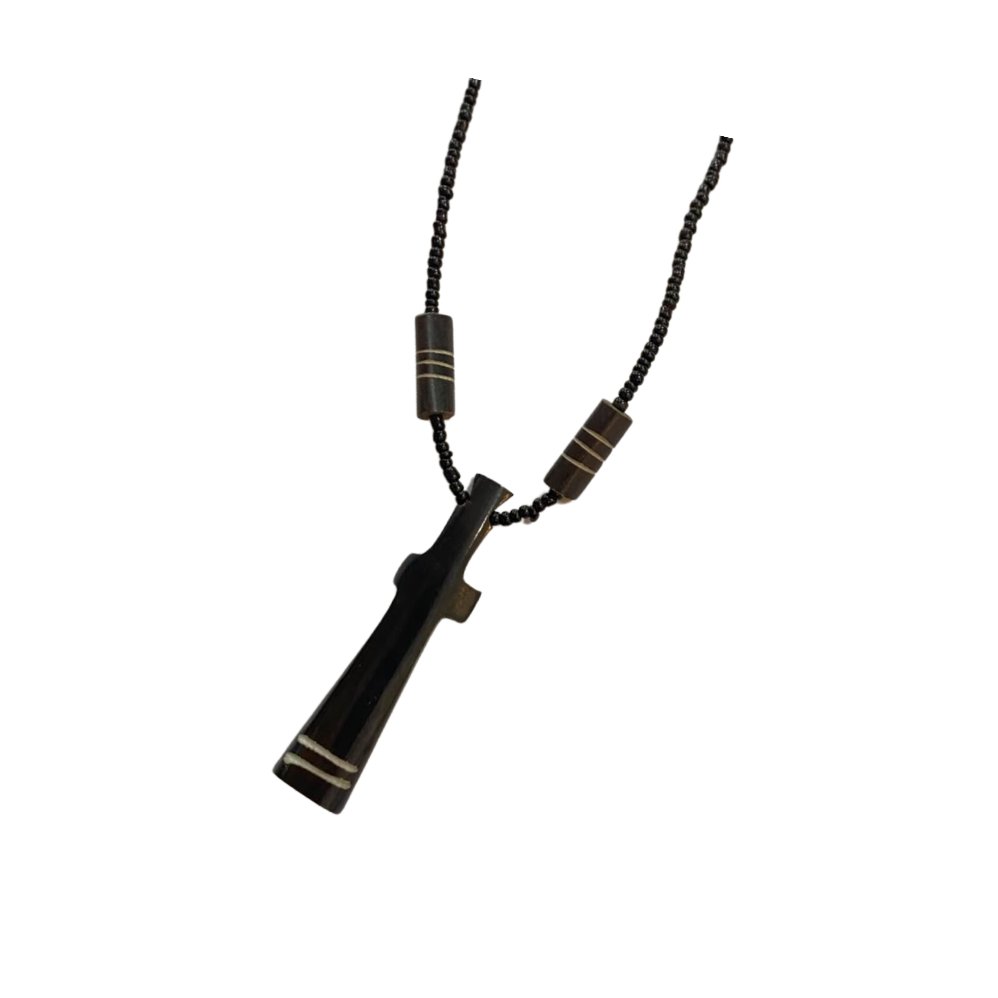 Cross Necklace Made With Bone