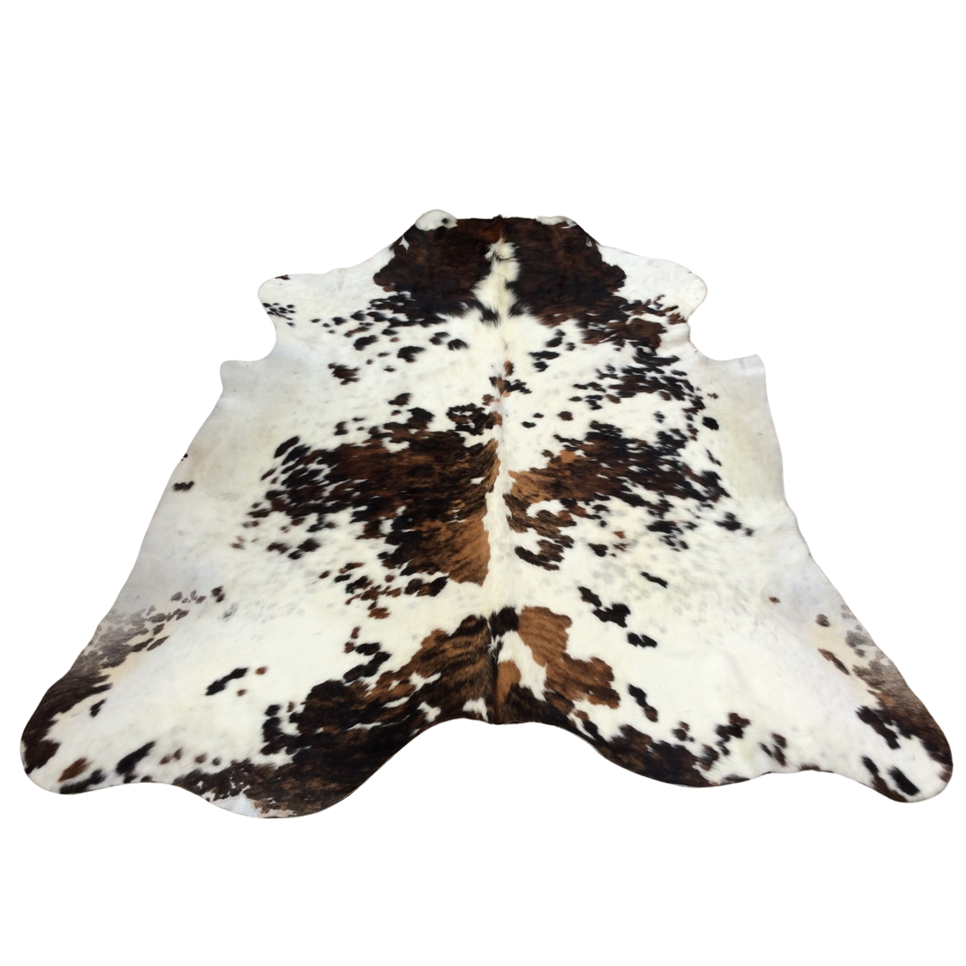 Black, White & Brown Spotted A Grade Cowhide