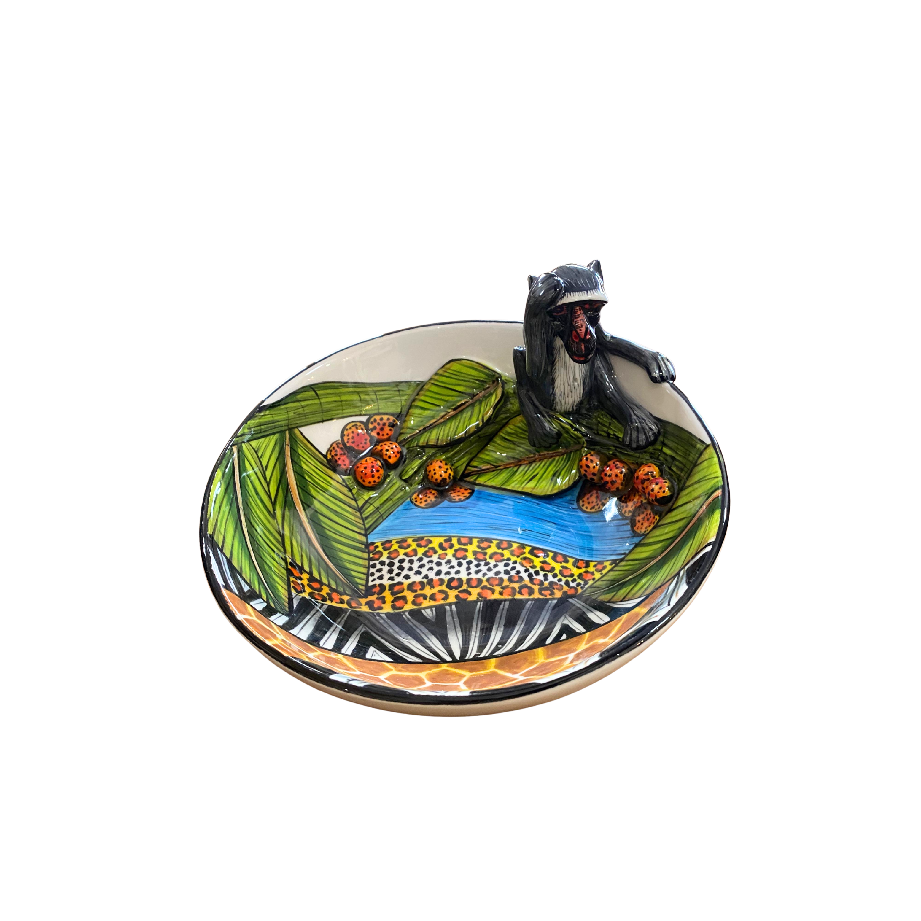 3D Animated Ceramic Monkey Bowl