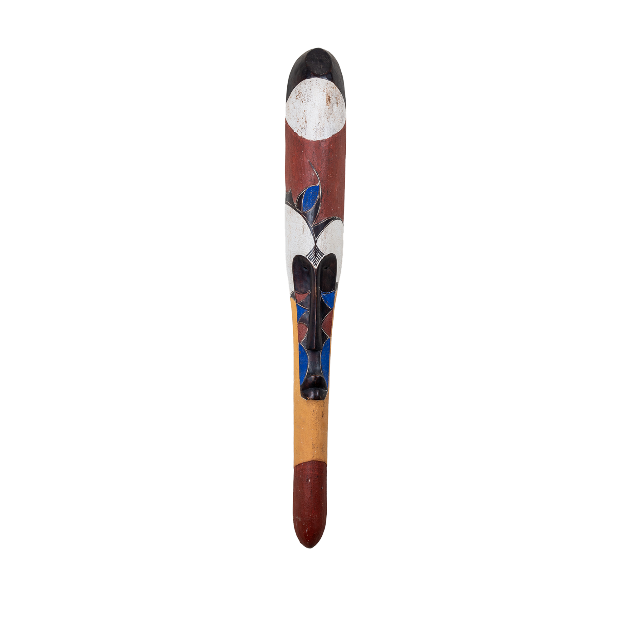 Large Colourful African Fang Mask