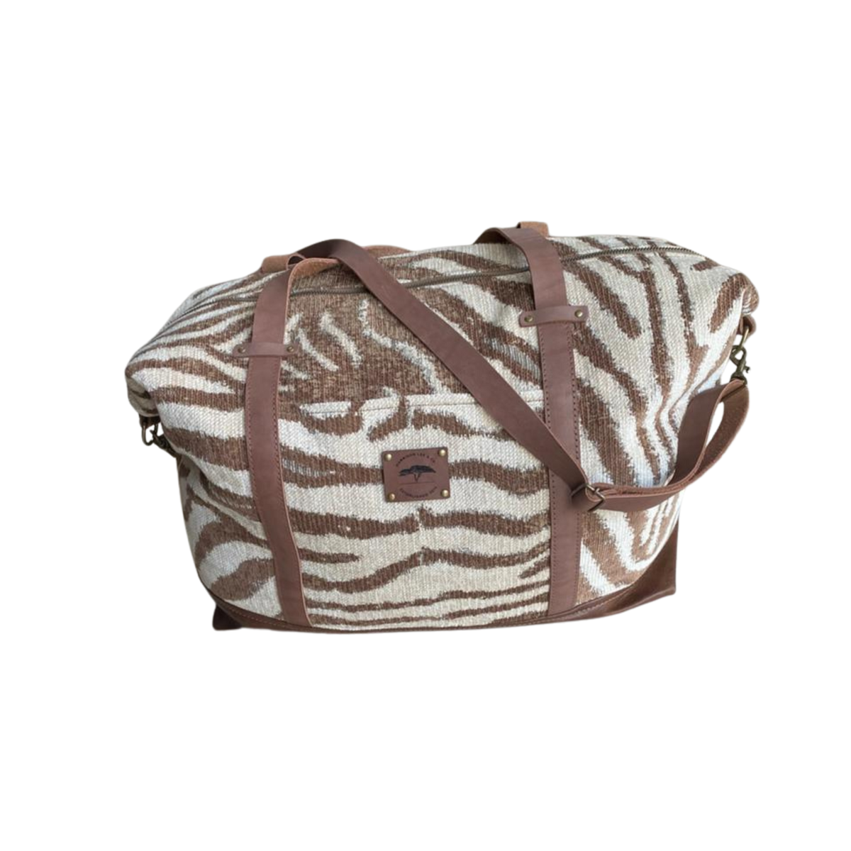 Large Handmade Duffle Bag