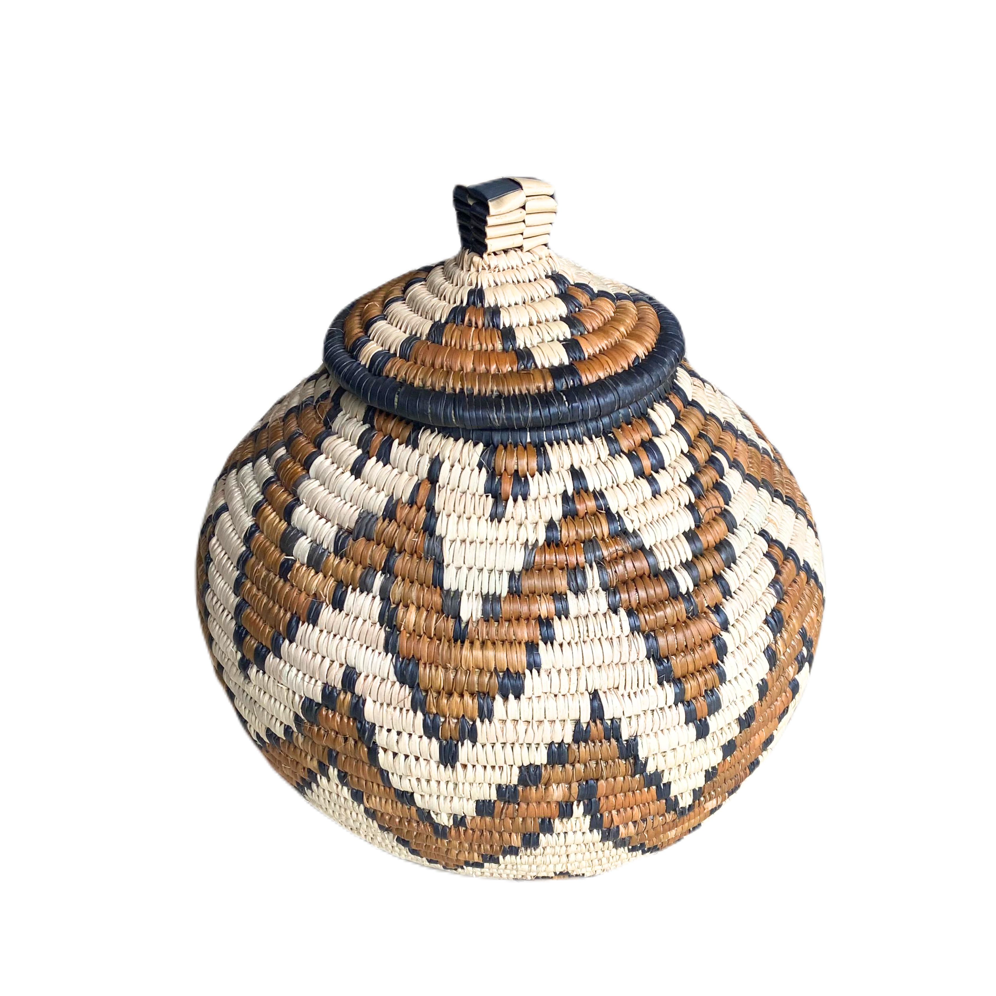 Small Hand Woven Zulu Baskets - Bonie