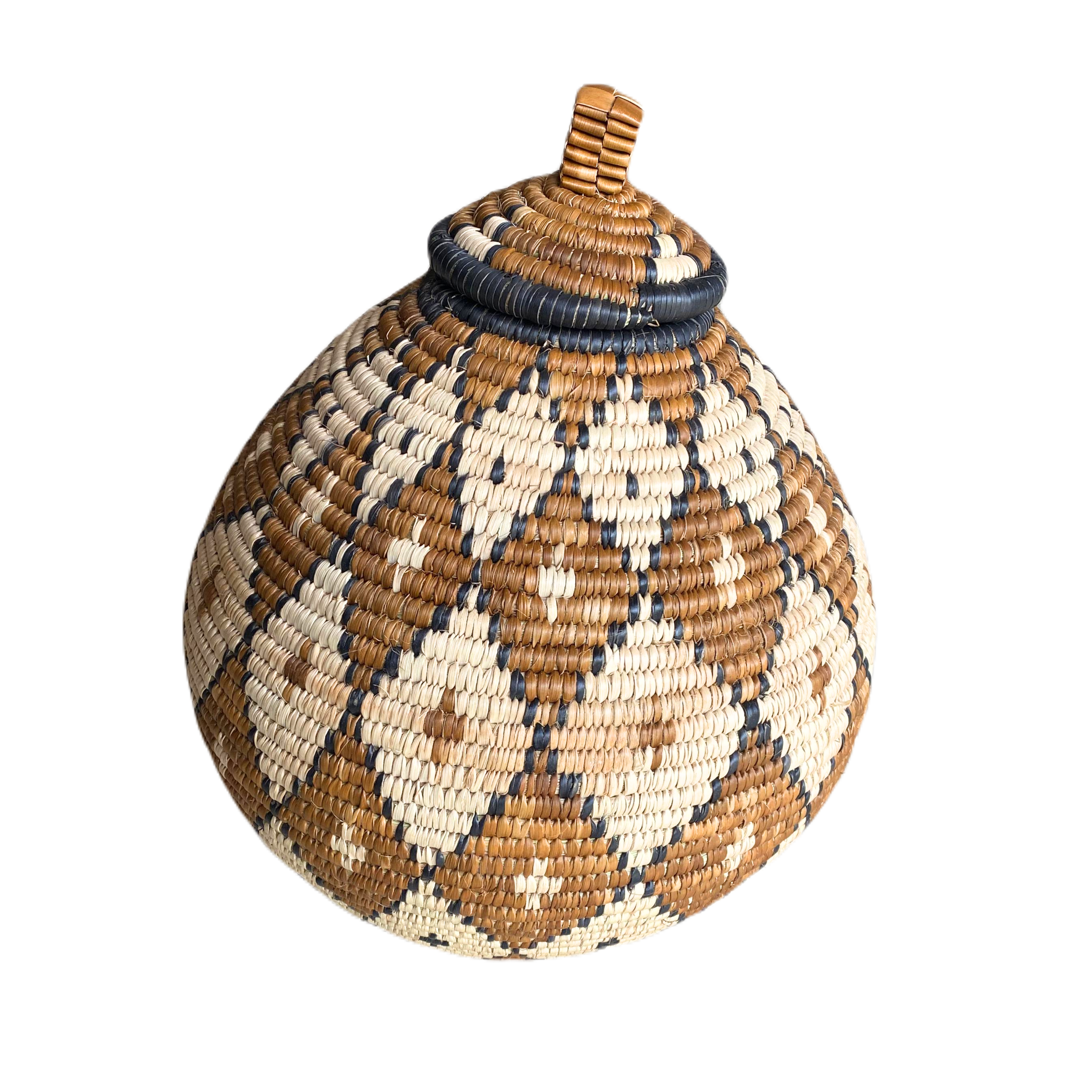 Small Hand Woven Zulu Baskets - Hlengiwe