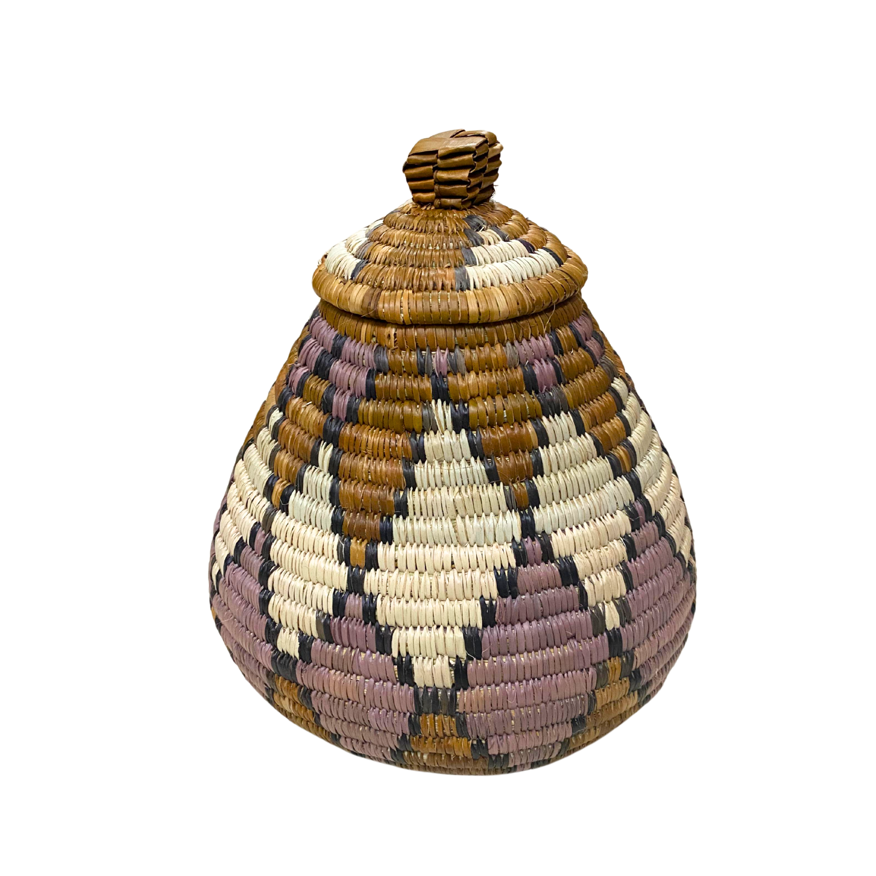 Small Hand Woven Zulu Reed Baskets