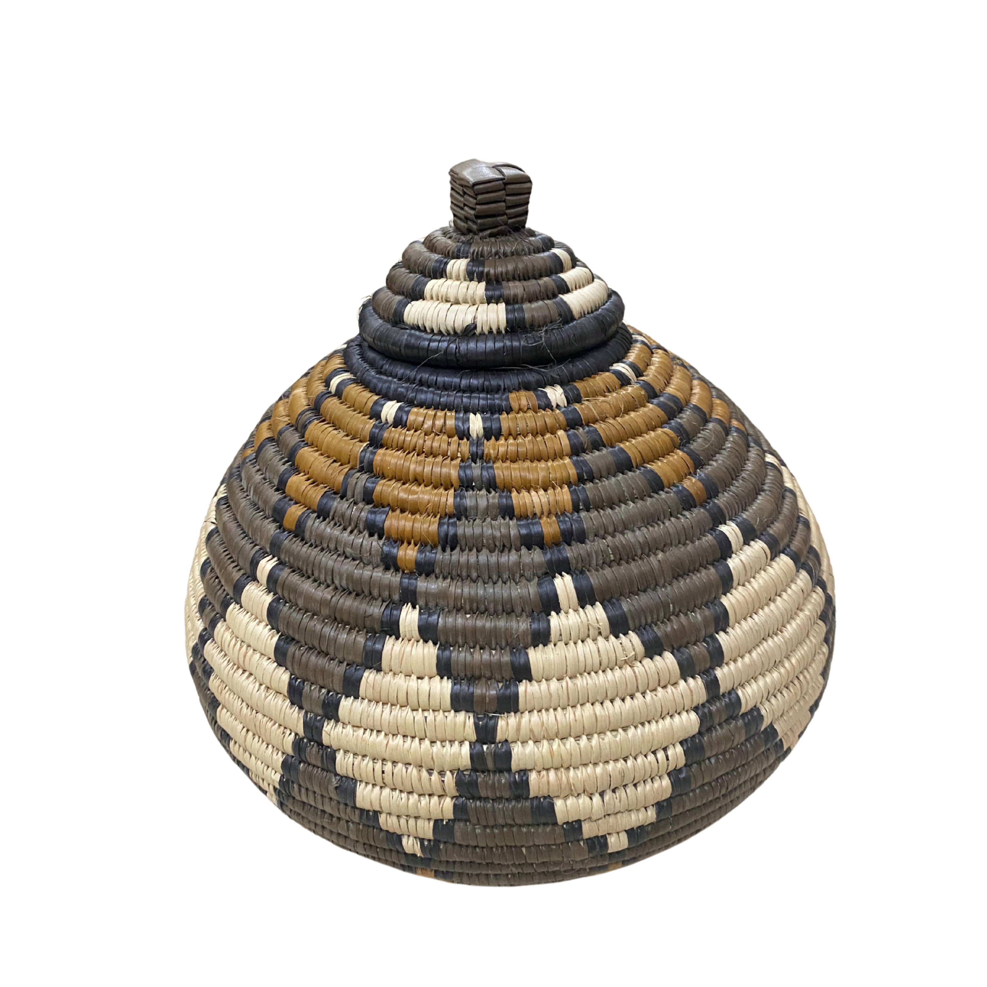 Small Hand Woven Zulu Reed Baskets