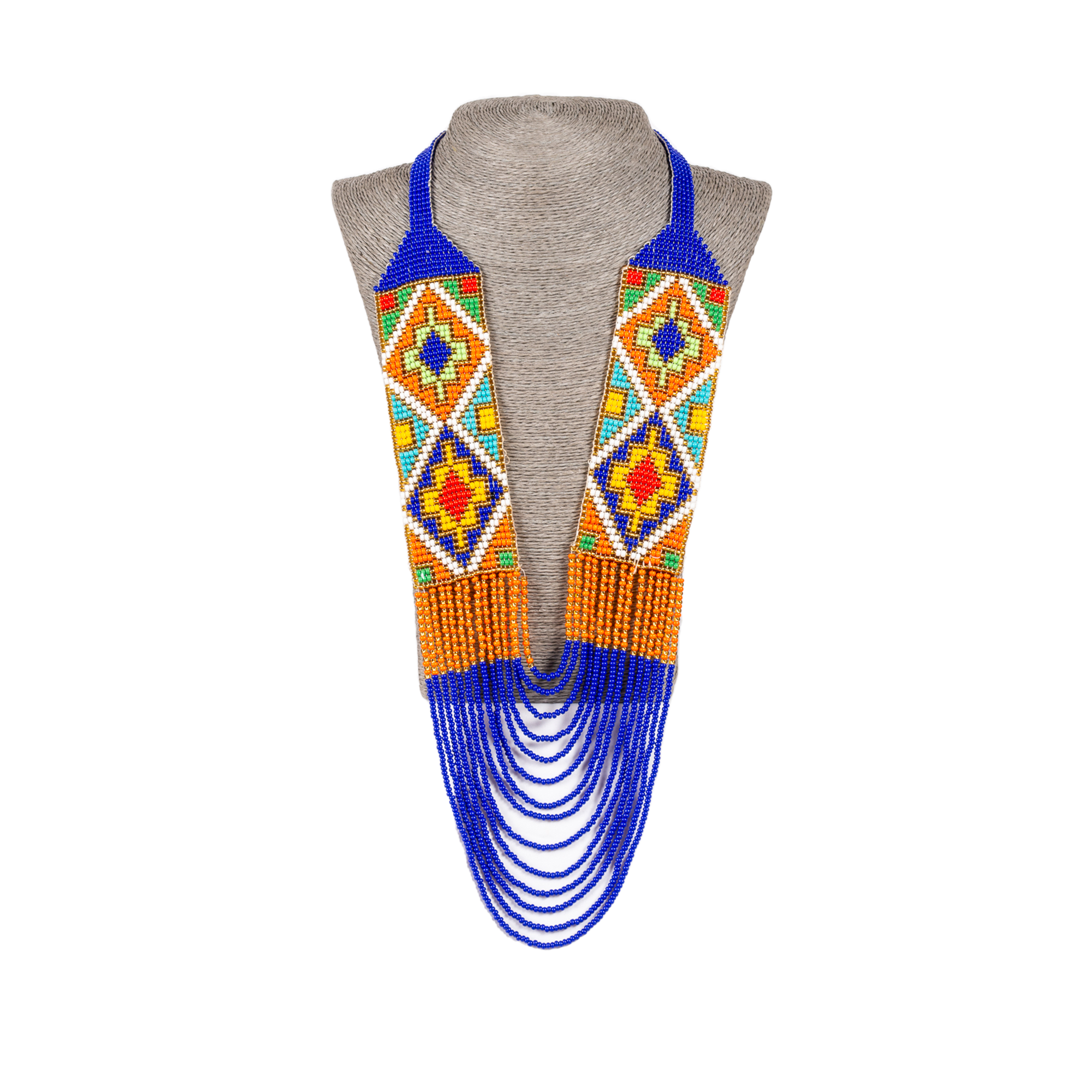 Zulu Hand Beaded Traditional Necklace