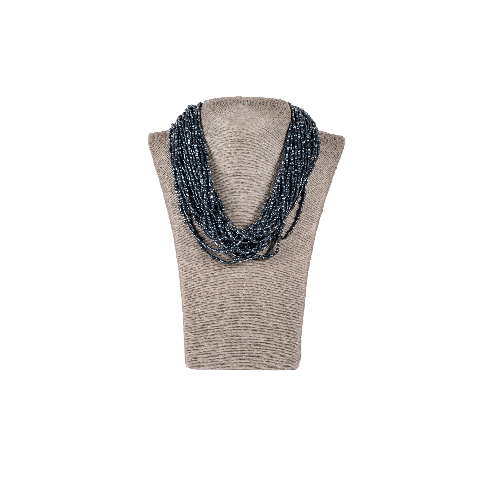 Thick Zulu Hand Beaded Necklace