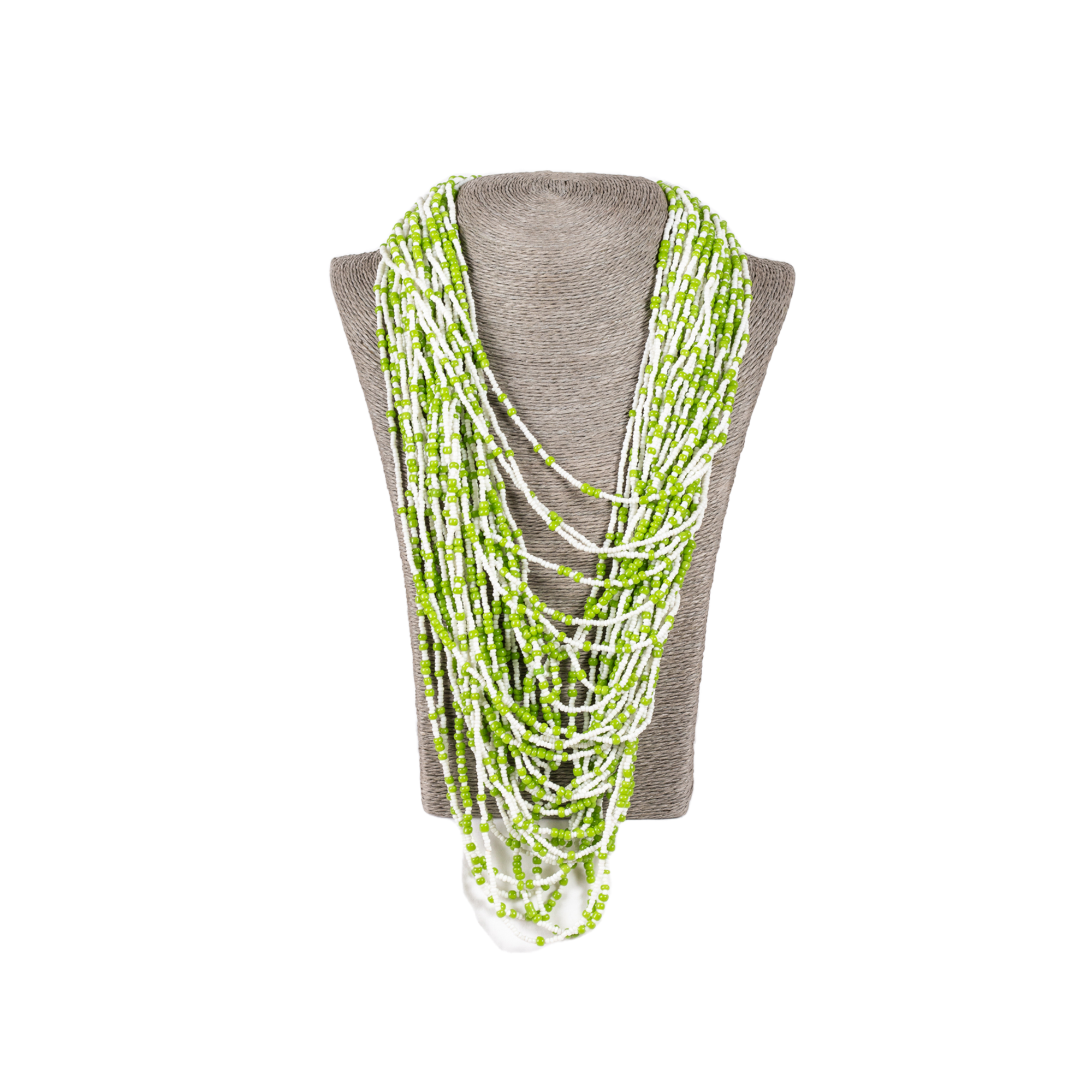 Thick Zulu Hand Beaded Necklace