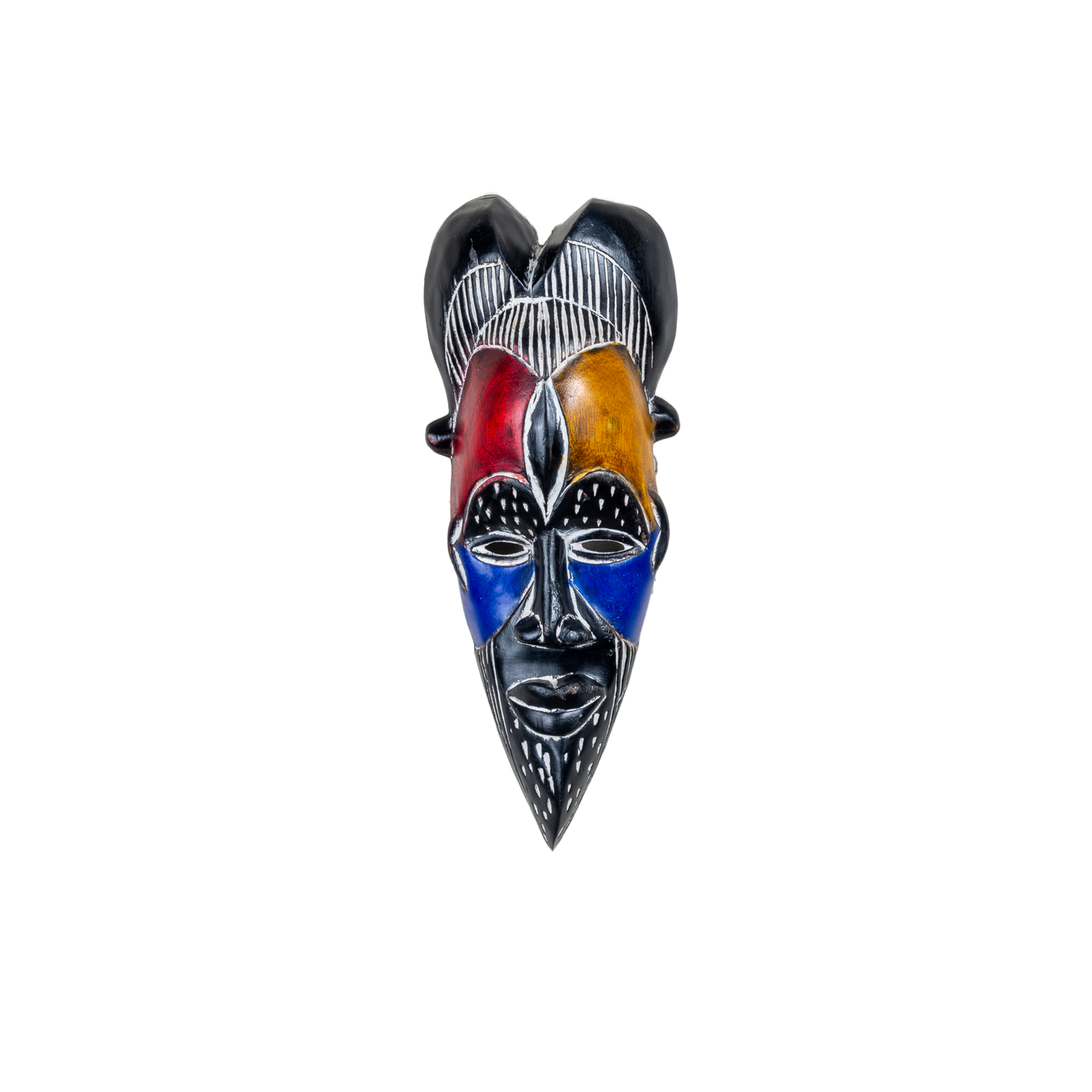 Cameroonian Wooden Tiki Mask
