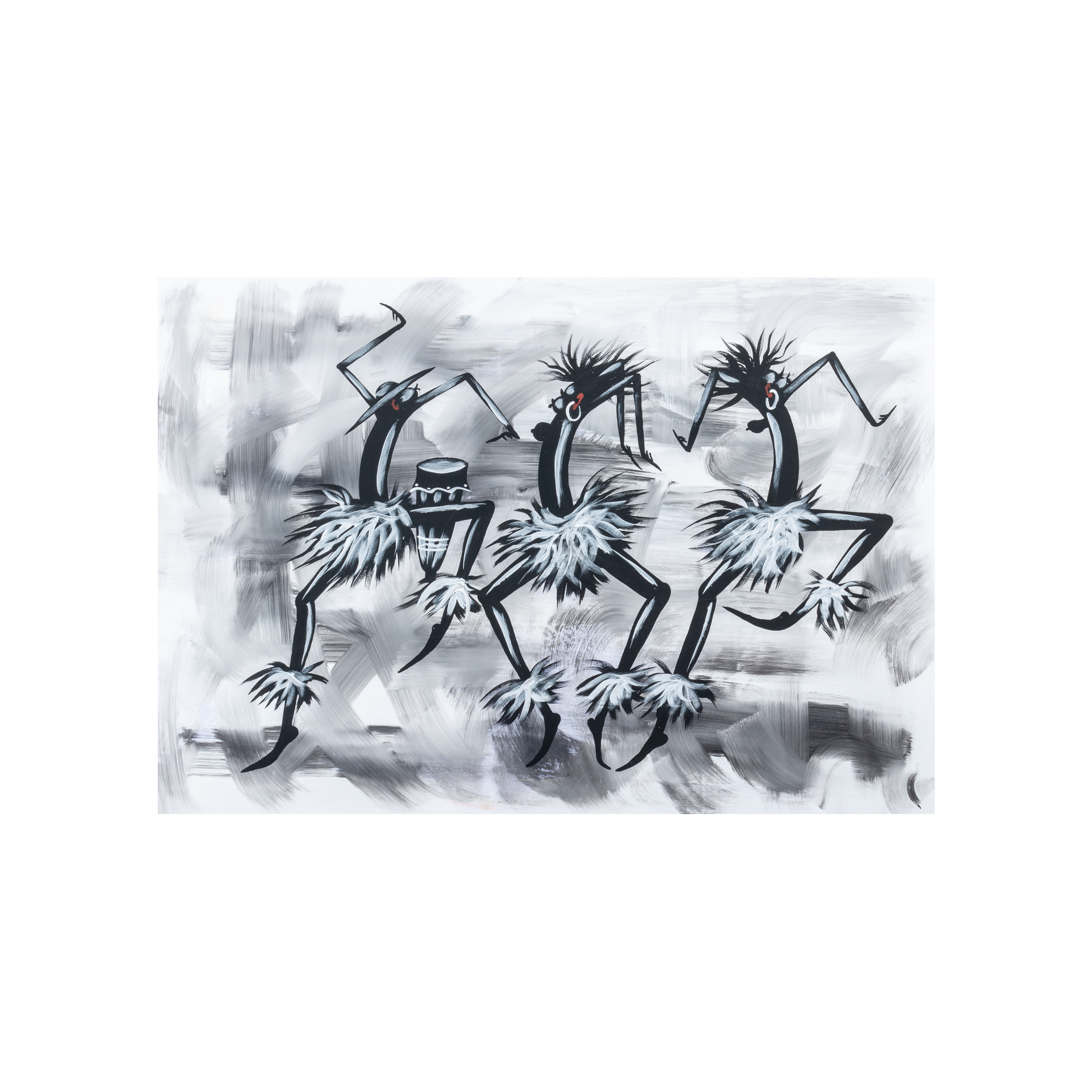 Native Groove Canvas Painting - By Edward