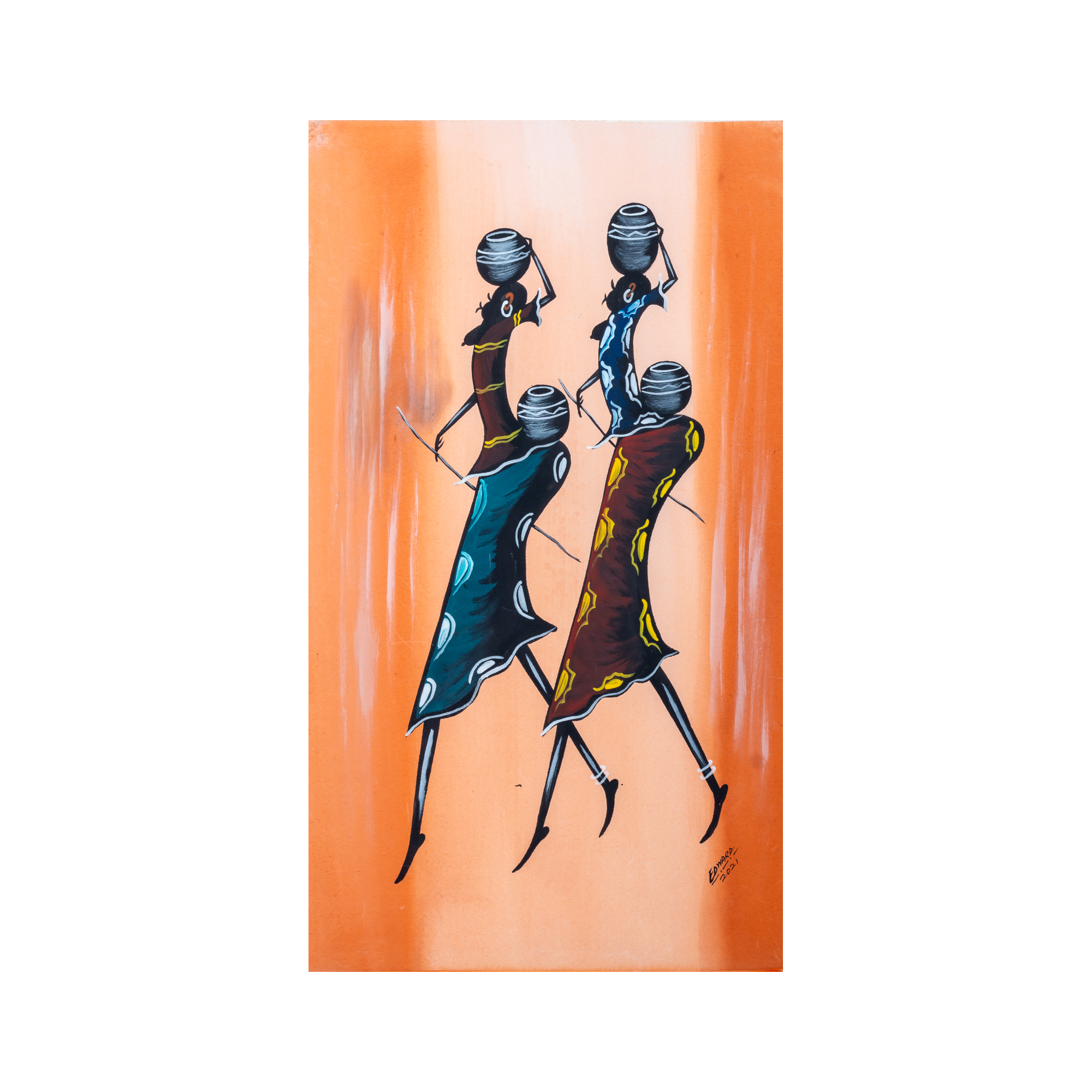 Sisters of the Waters Canvas Painting - By Edward