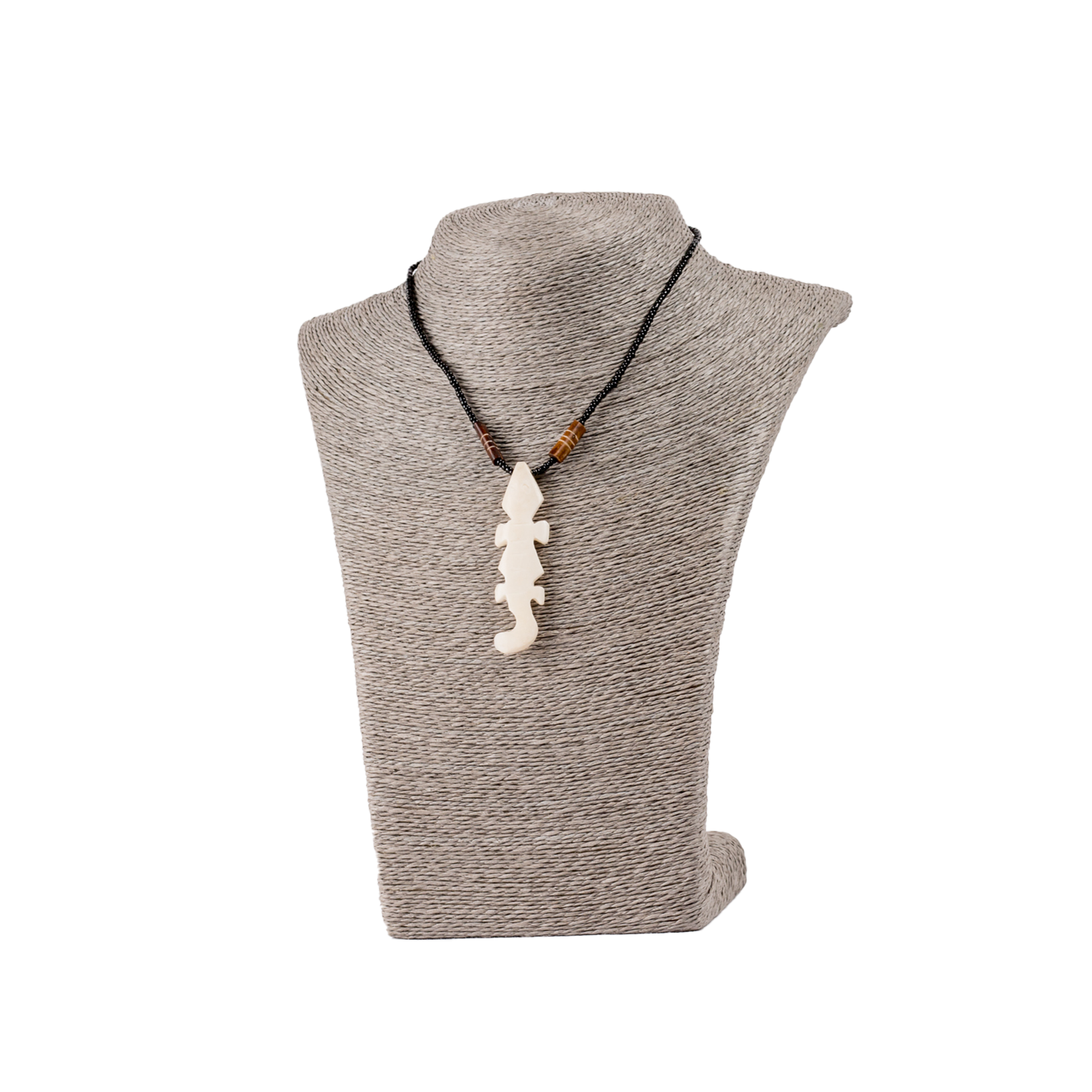 Lizard Necklace Made With Bone