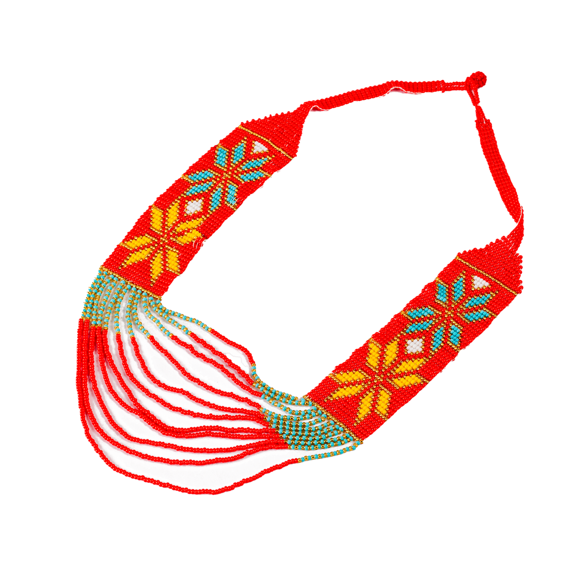 Zulu Hand Beaded Traditional Necklace
