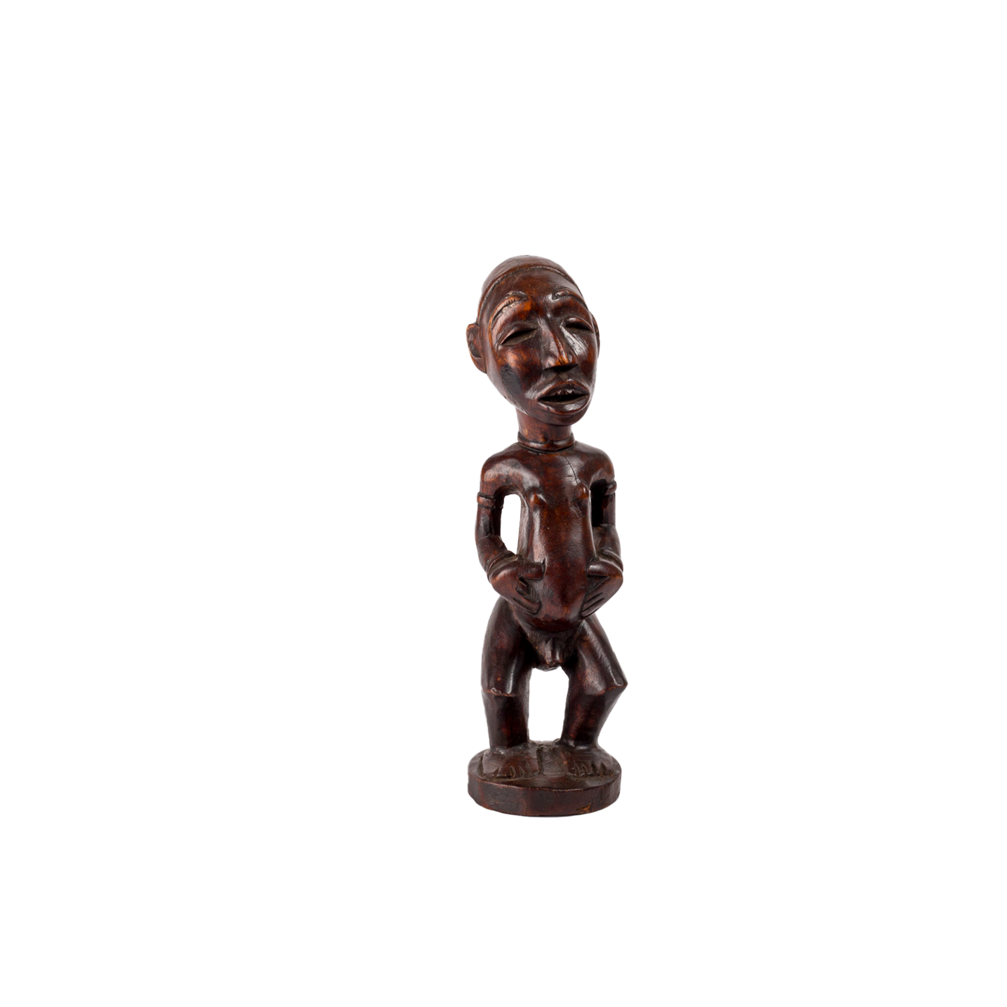 Hand Carved Standing Chokwe Prince