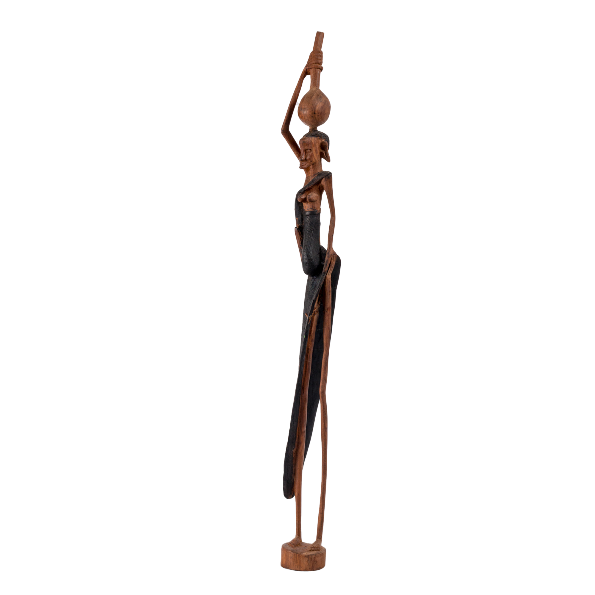 Hand Carved Congolese Luba Figures
