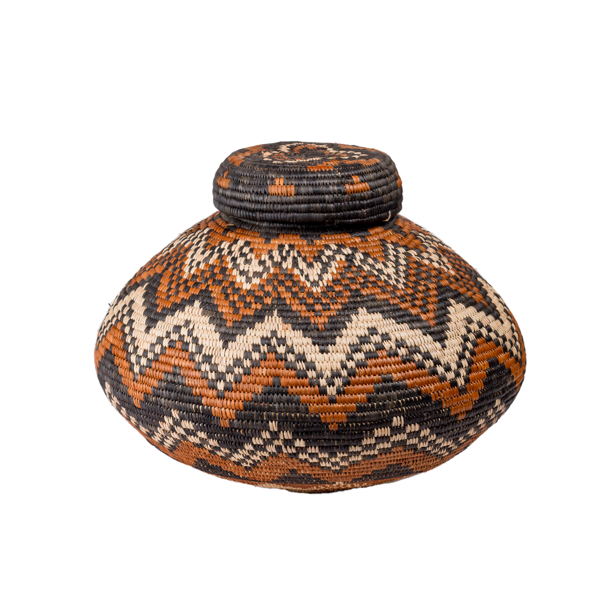 Zulu Hand-Woven Reed Basket - The Tough Boy